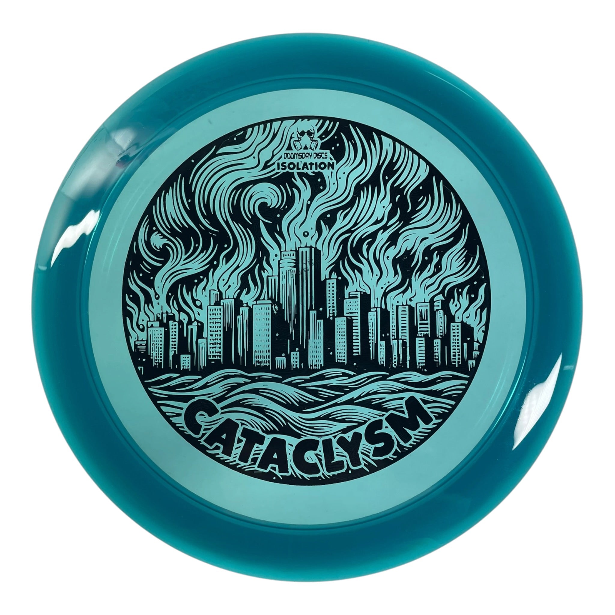 Doomsday Discs Cataclysm | Isolation | Blue/Black 175-176g Disc Golf