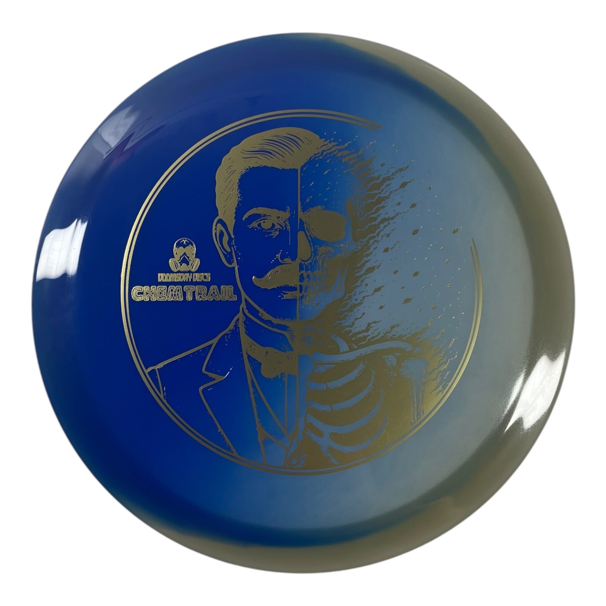 Doomsday Discs Chemtrail | Retina Glow | Blue/Gold 173g (Special Edition) Disc Golf