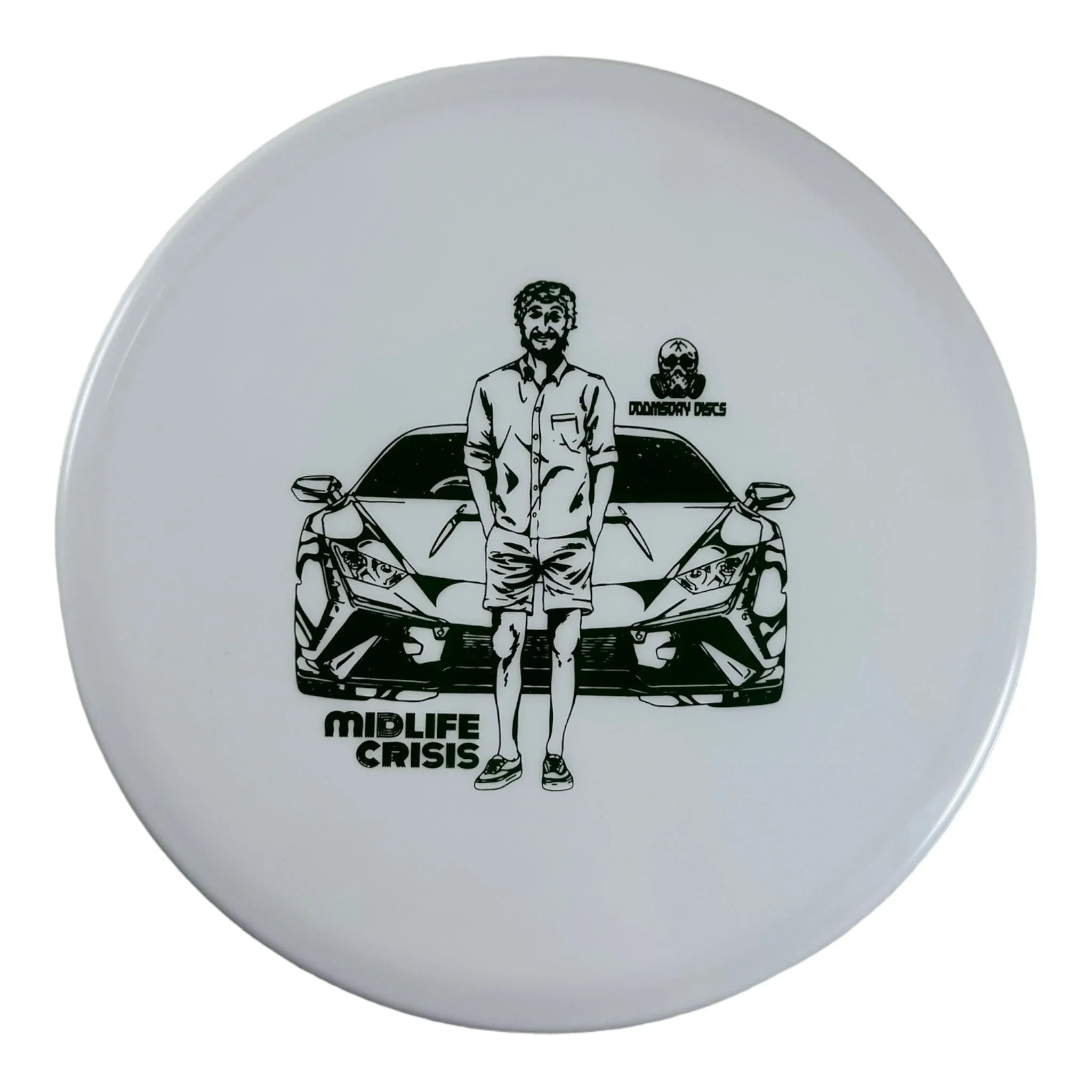 Doomsday Discs Crisis | Survival | White/Green 179g (Midlife) Disc Golf