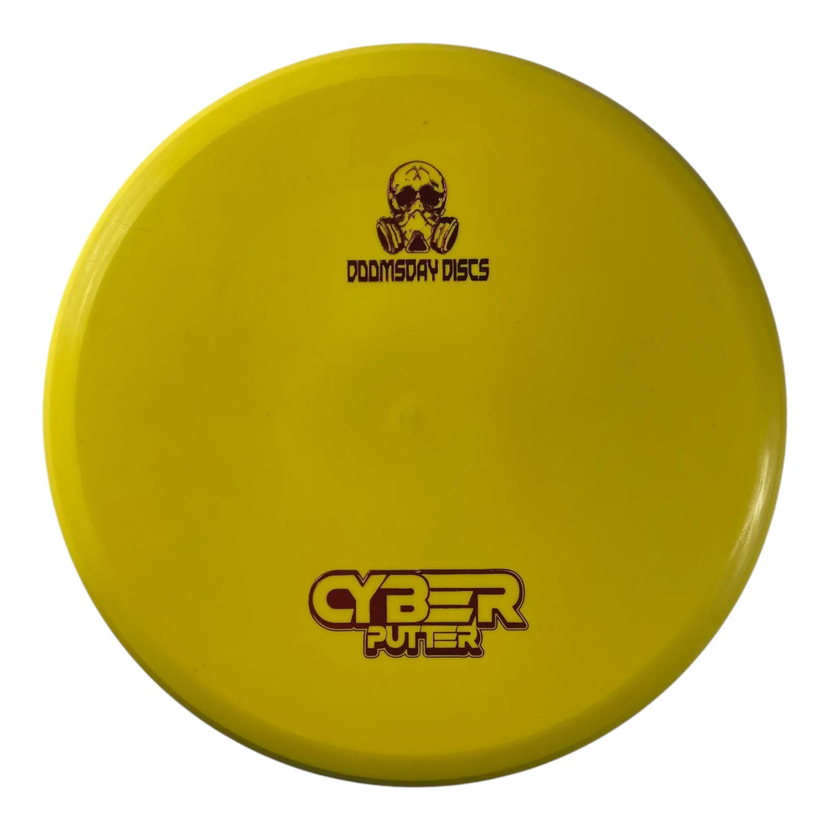 Doomsday Discs Cyber Putter | Ration | Yellow/Red 175g Disc Golf