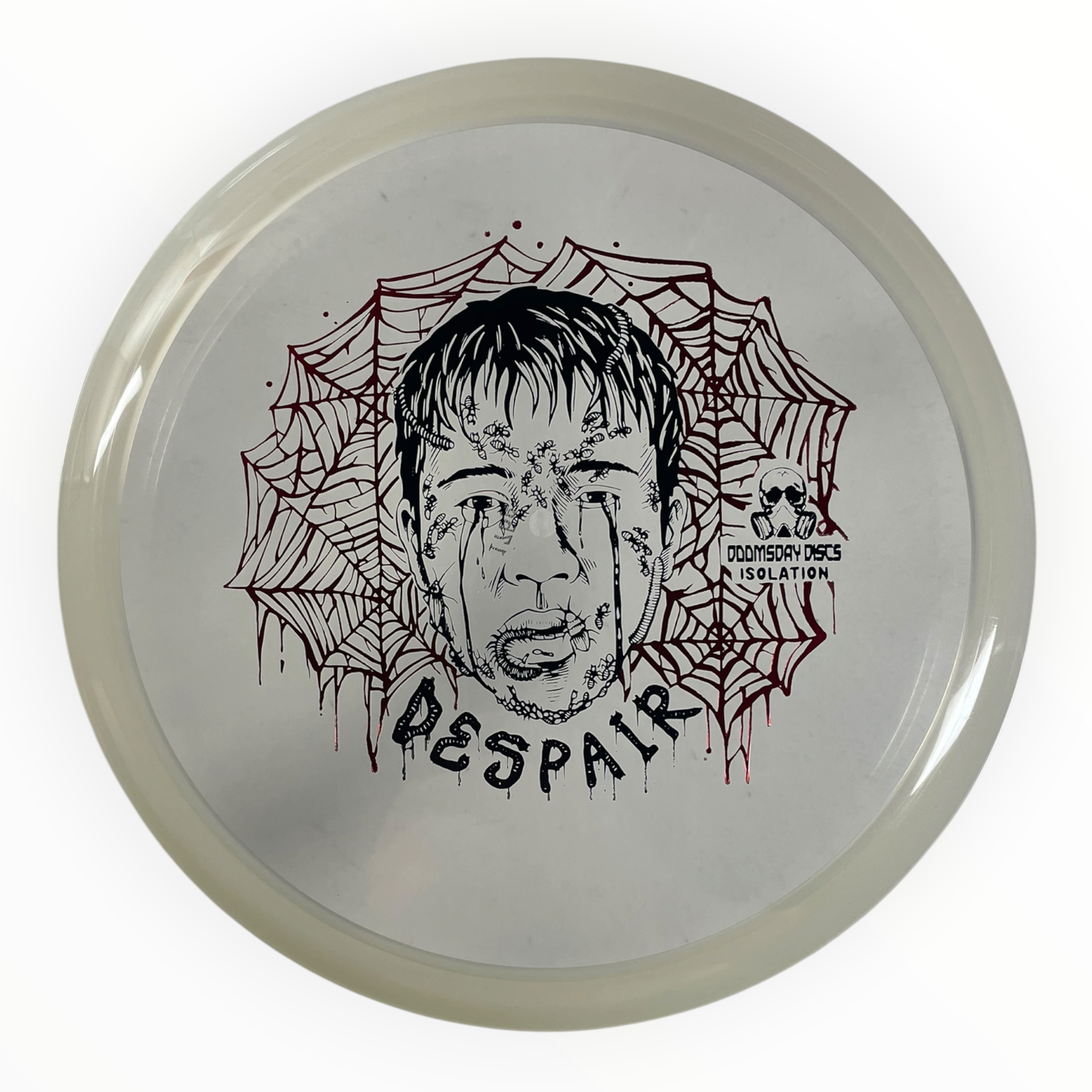 Doomsday Discs Despair | Isolation | Clear/Red 175g (Limited Edition) Disc Golf