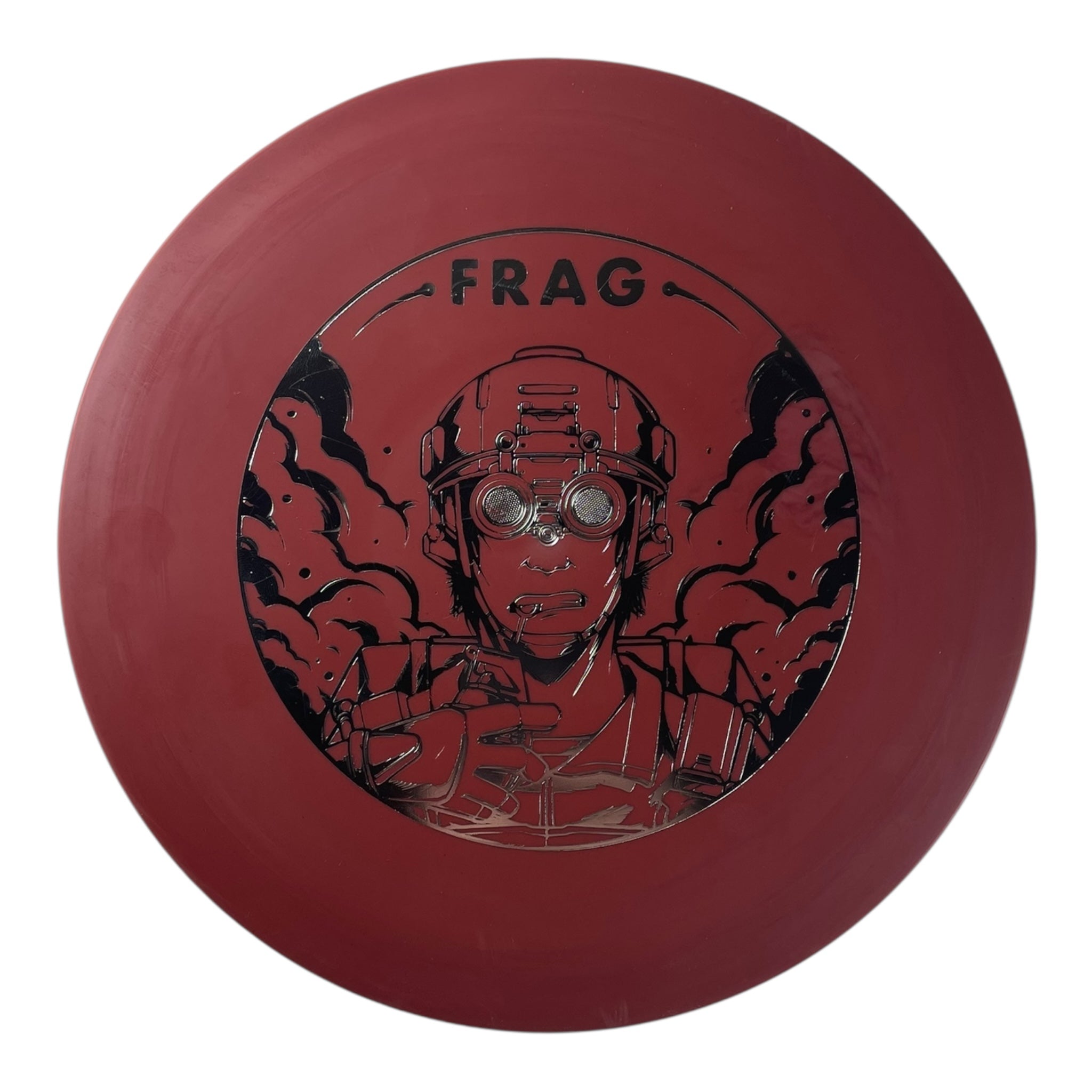 Doomsday Discs Frag | C-4 | Red/Silver 178g Disc Golf