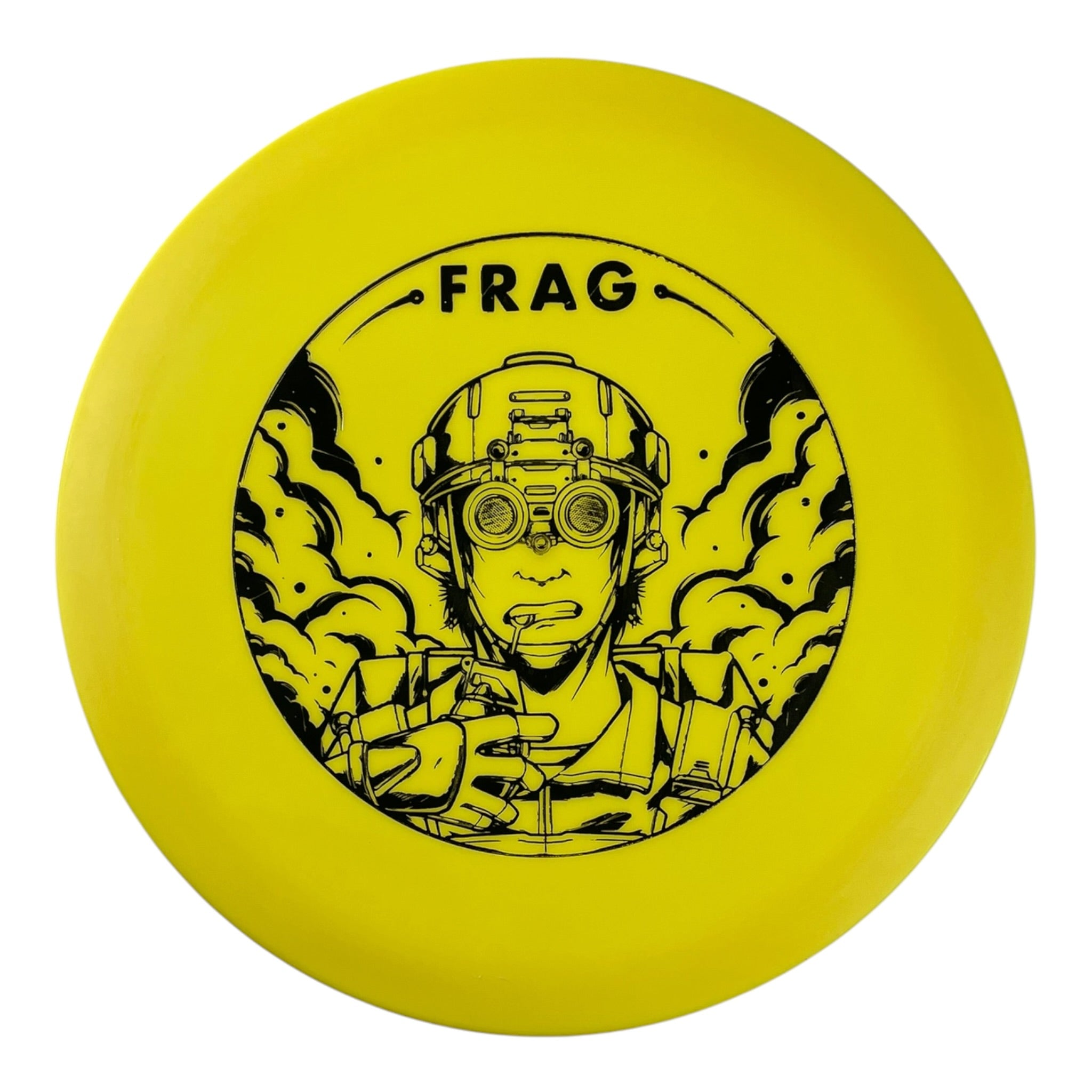 Doomsday Discs Frag | C-4 | Yellow/Black 179g Disc Golf