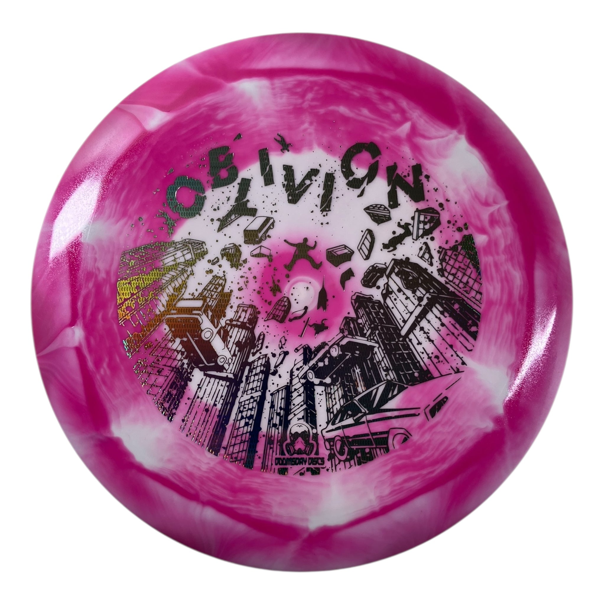 Doomsday Discs Oblivion | Retina | Pink/Silver 175g Disc Golf