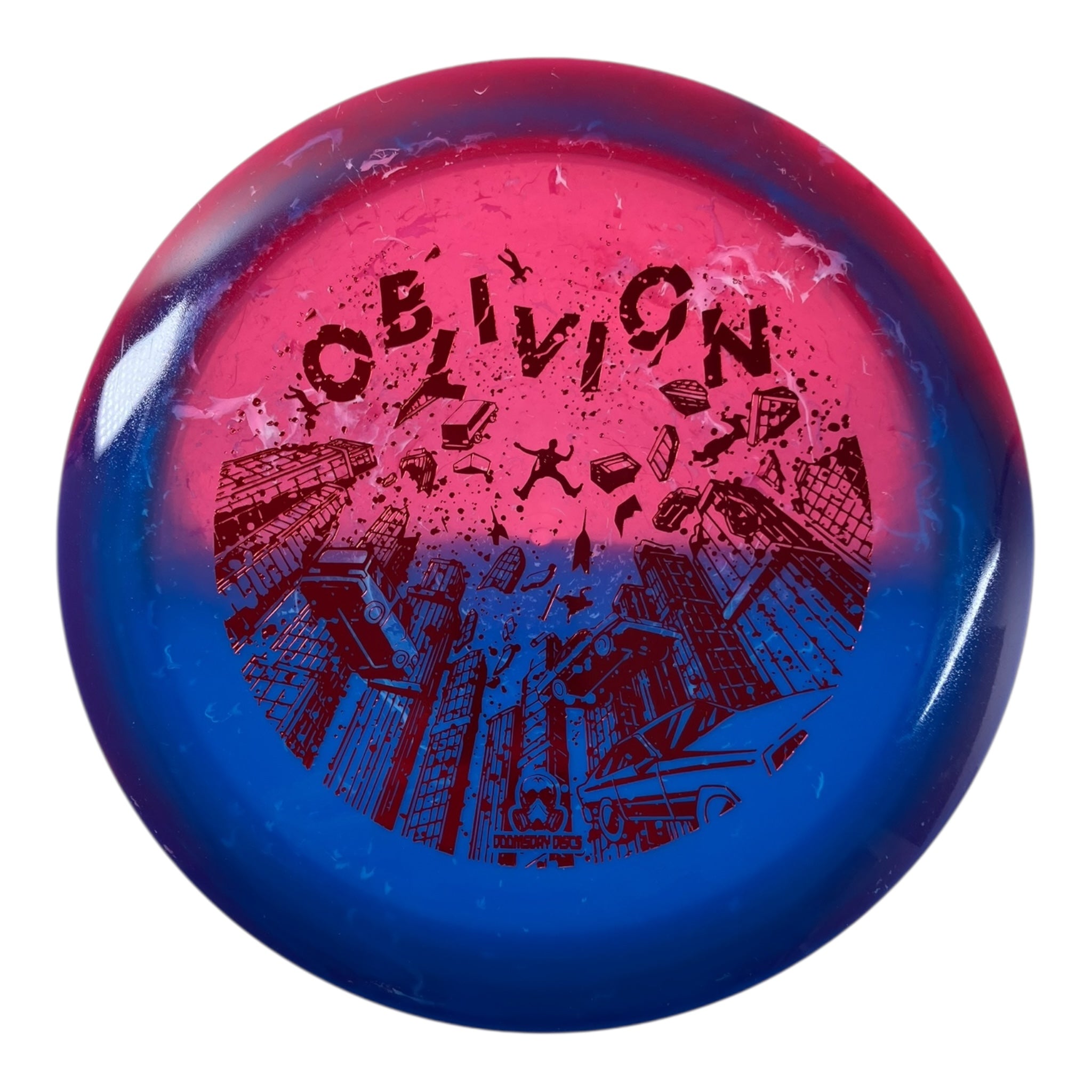 Doomsday Discs Oblivion | Retina | Red/Blue 175g Disc Golf