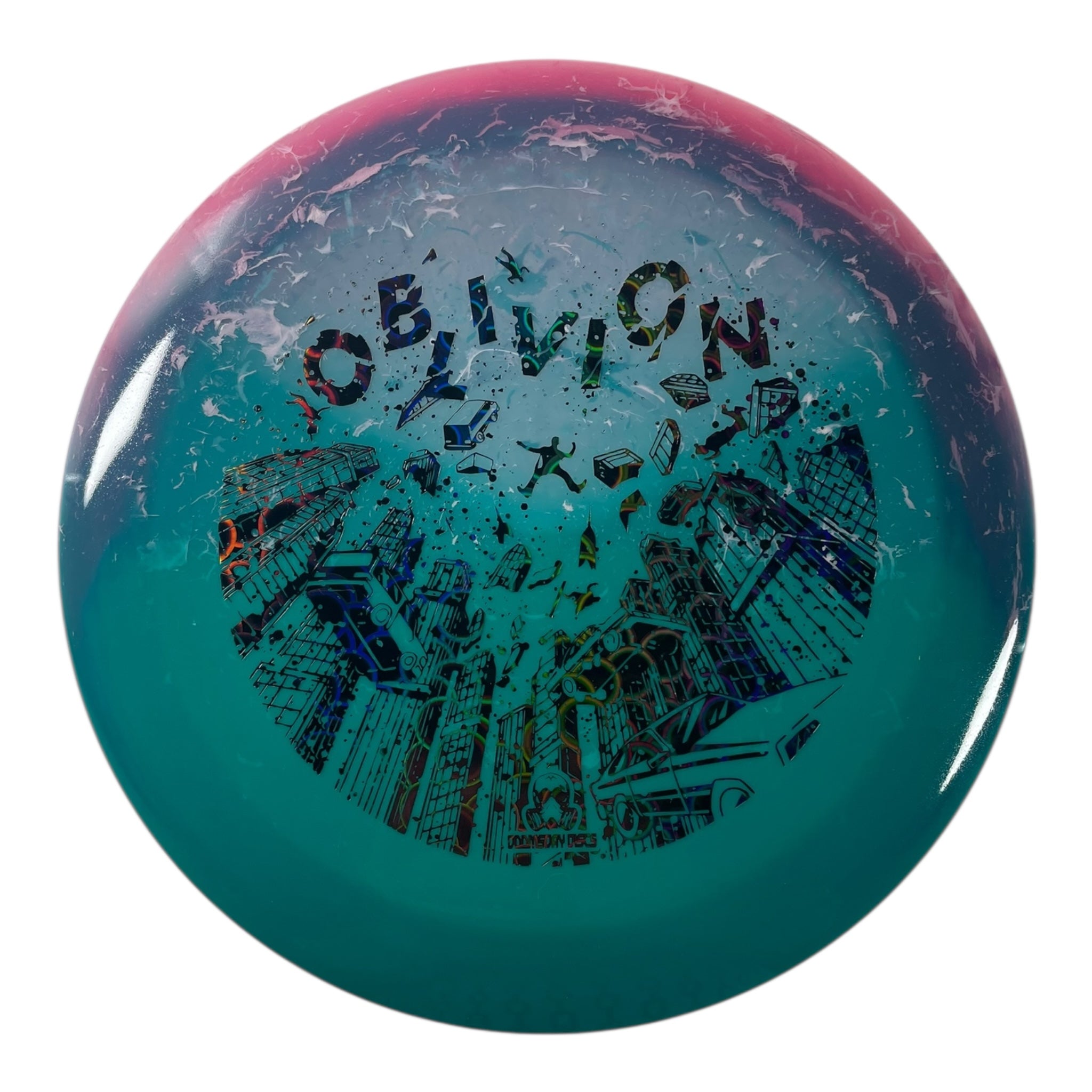Doomsday Discs Oblivion | Retina | Teal/Pink/Holo 175g Disc Golf