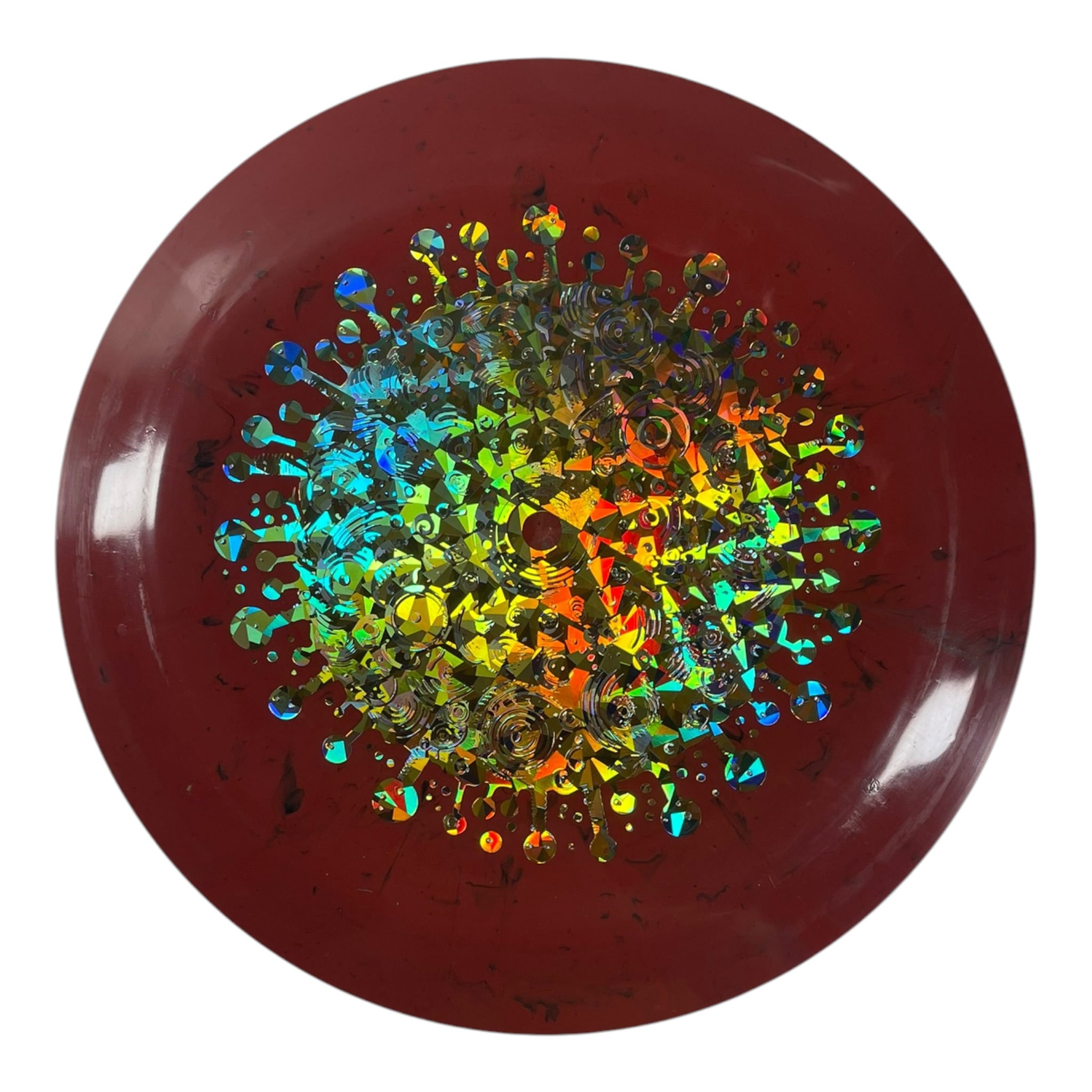 Doomsday Discs Pestilence | Landfill | Red/Gold 172g Disc Golf