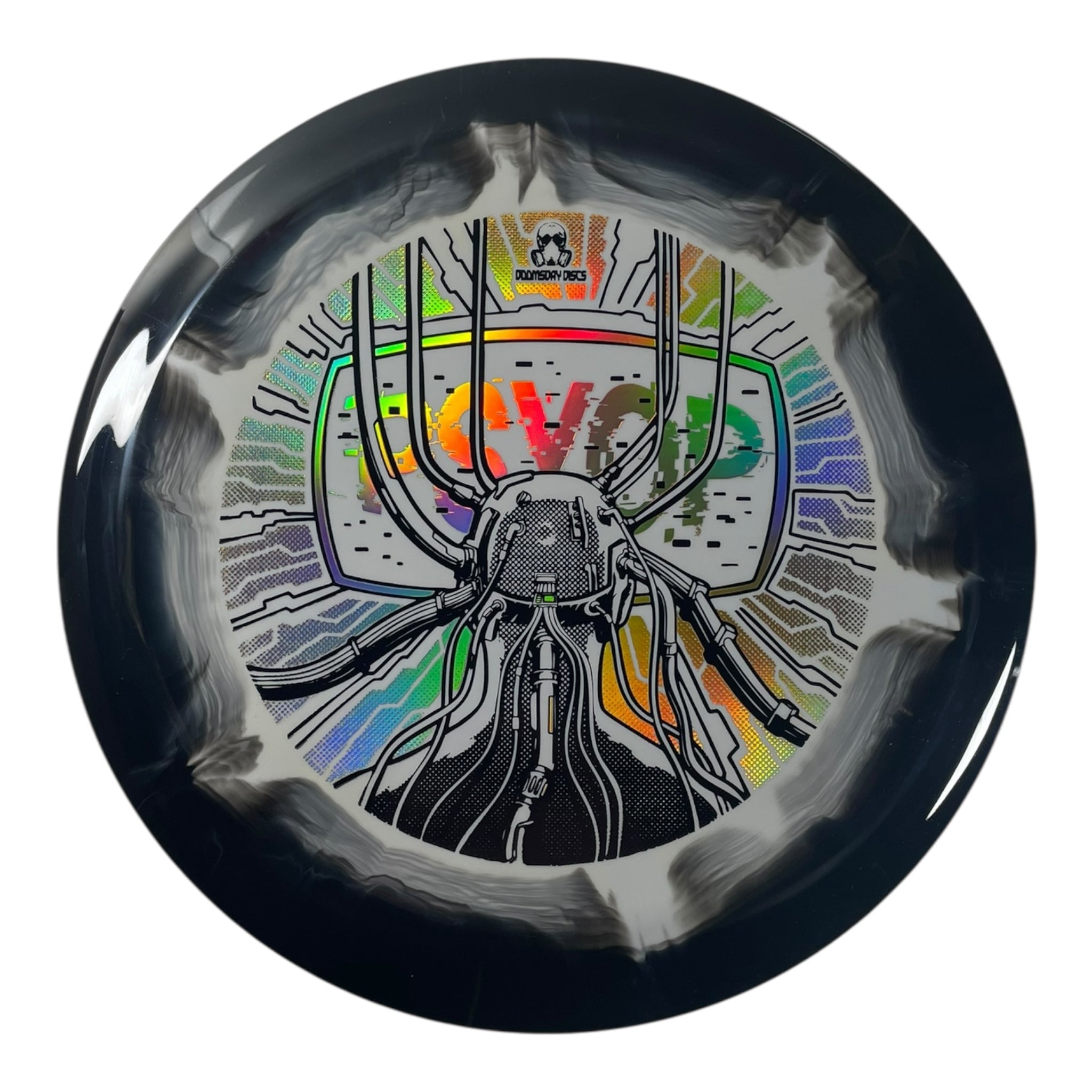 Doomsday Discs Psyop | Retina | Black/Bronze Holo 172g Disc Golf