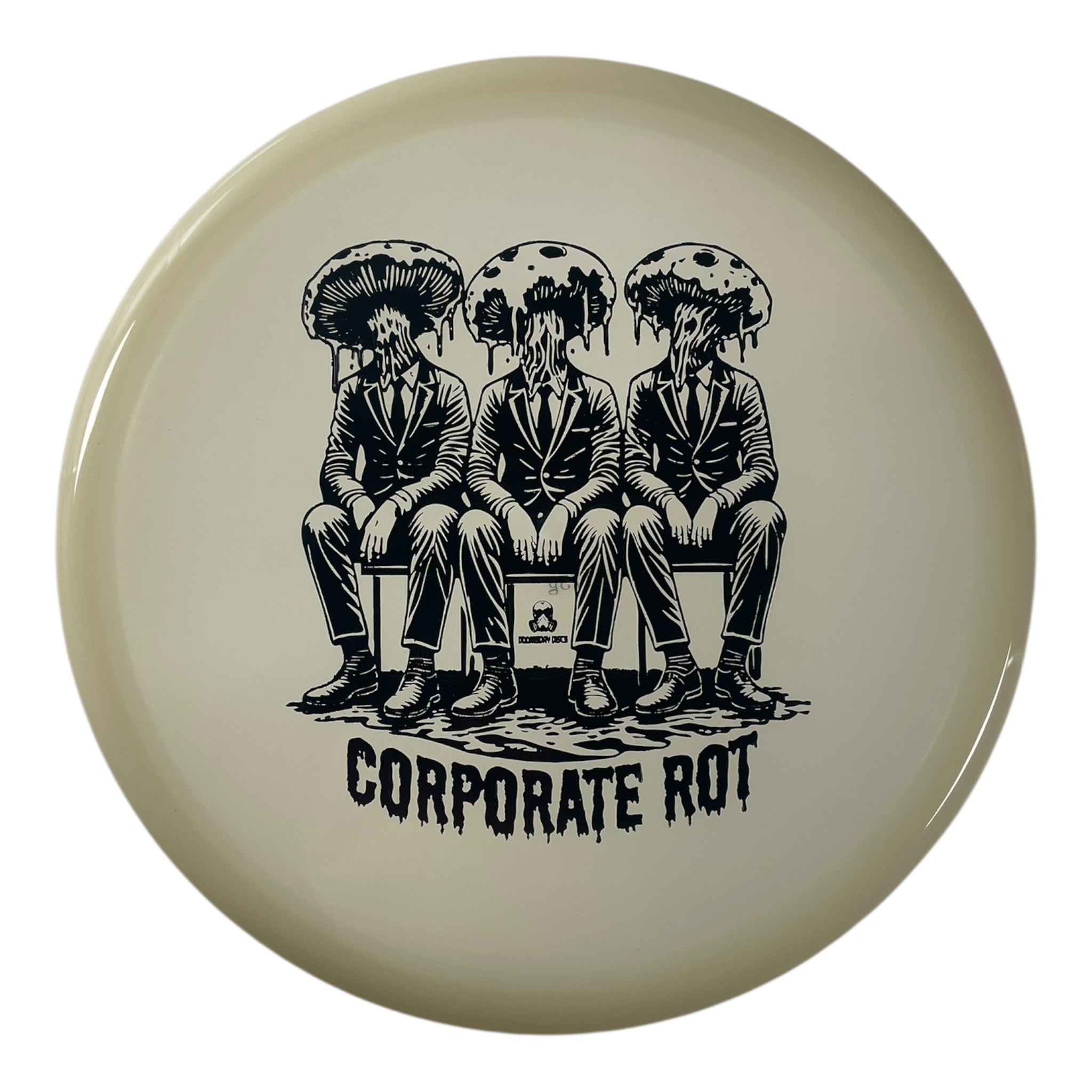 Doomsday Discs Rot | Isolation Glow | Glow/Black 173-174g Disc Golf