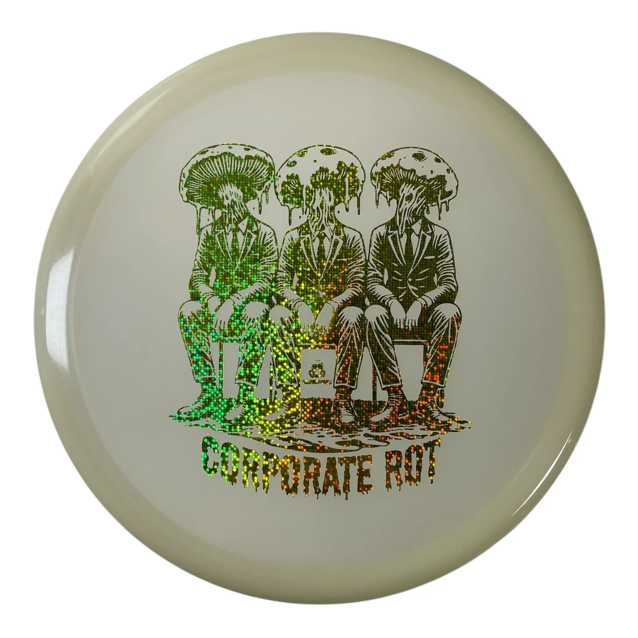 Doomsday Discs Rot | Isolation Glow | Glow/Gold 173g Disc Golf