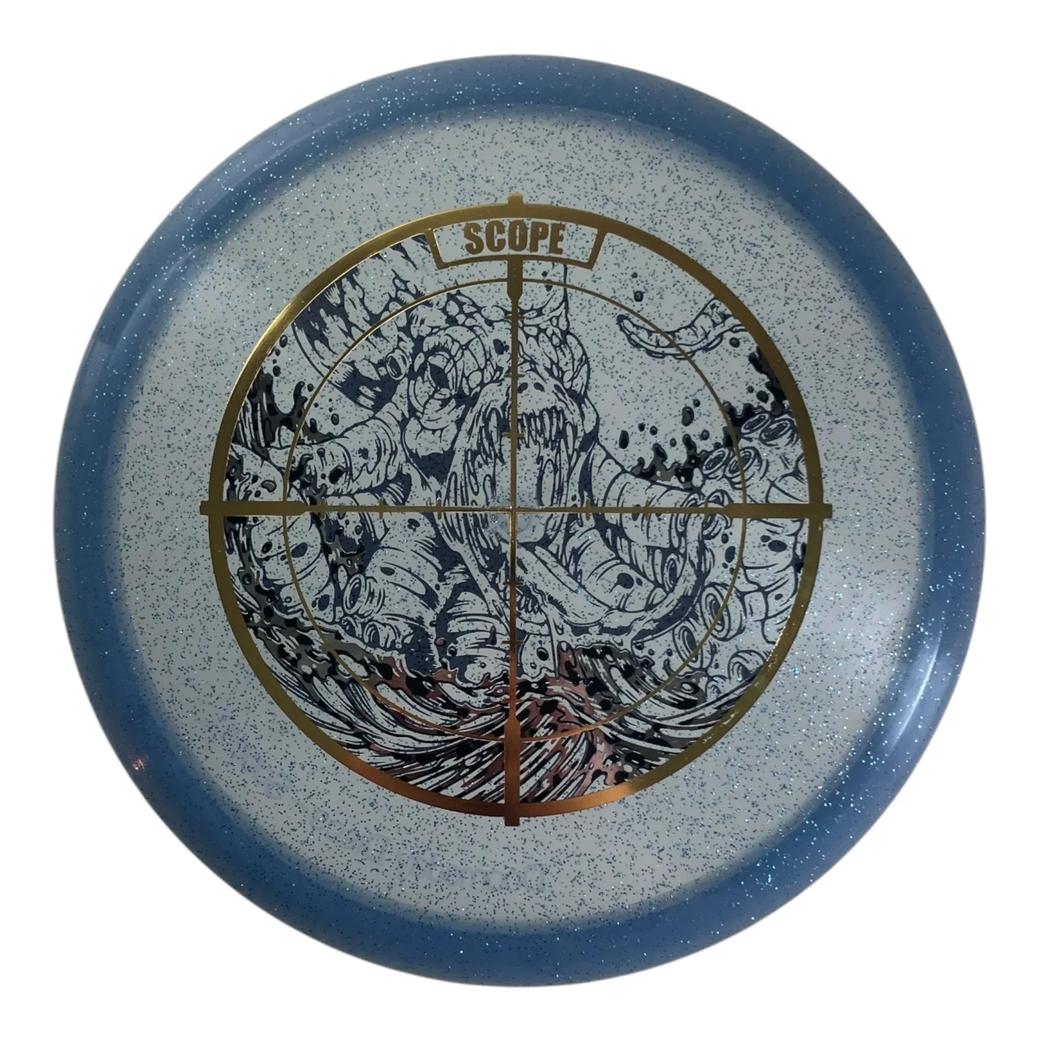 Doomsday Discs Scope | Cladestine | Blue/Cheetah 175g Disc Golf