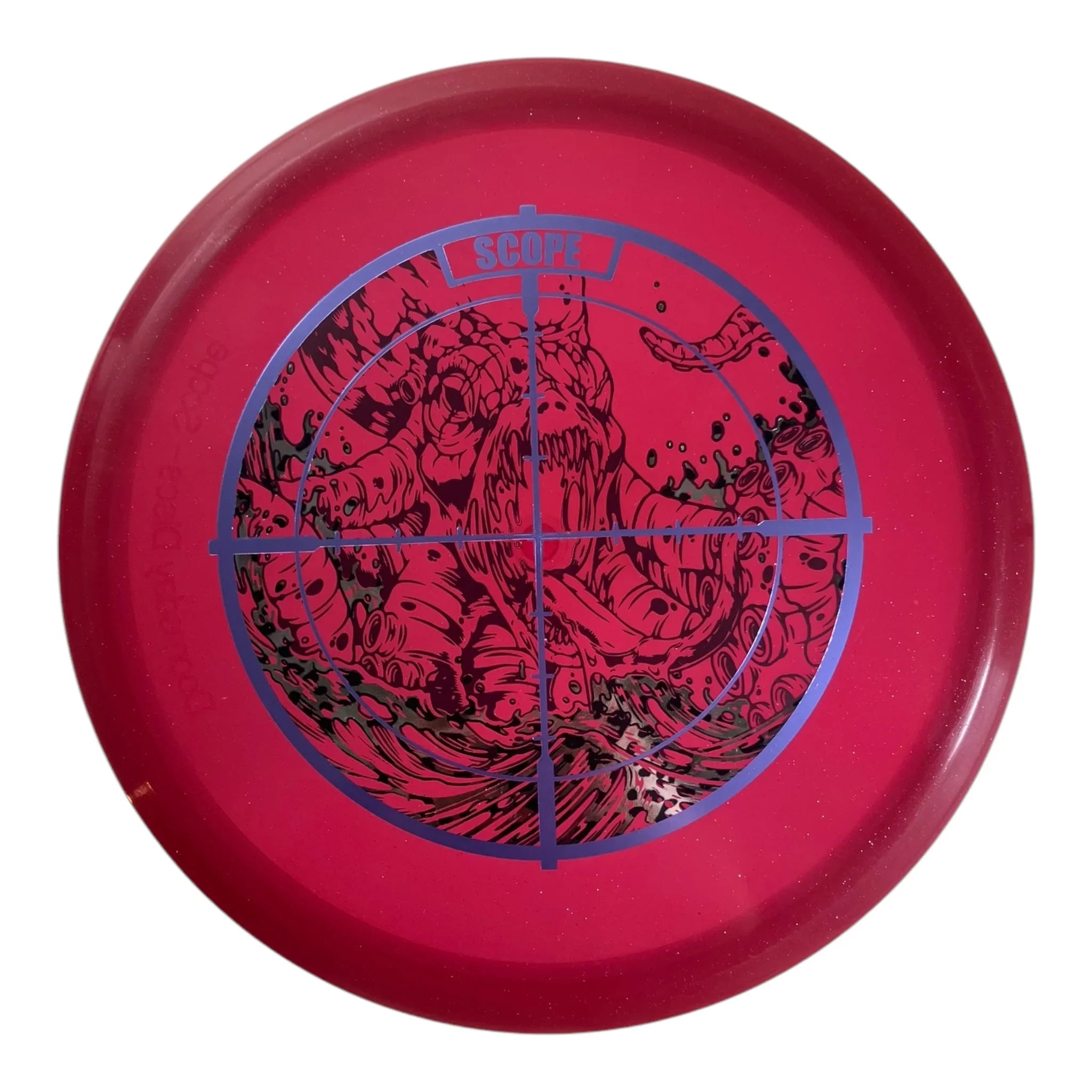 Doomsday Discs Scope | Cladestine | Red/Cheetah 175g Disc Golf