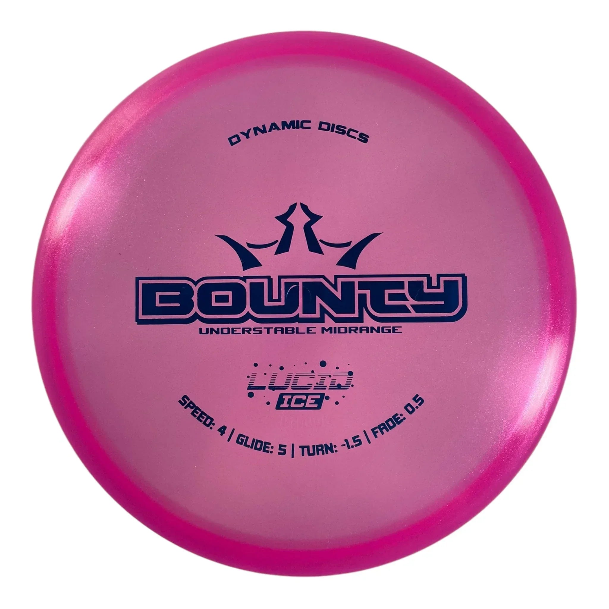 Dynamic Discs Bounty | Lucid | Pink/Blue 178g Disc Golf