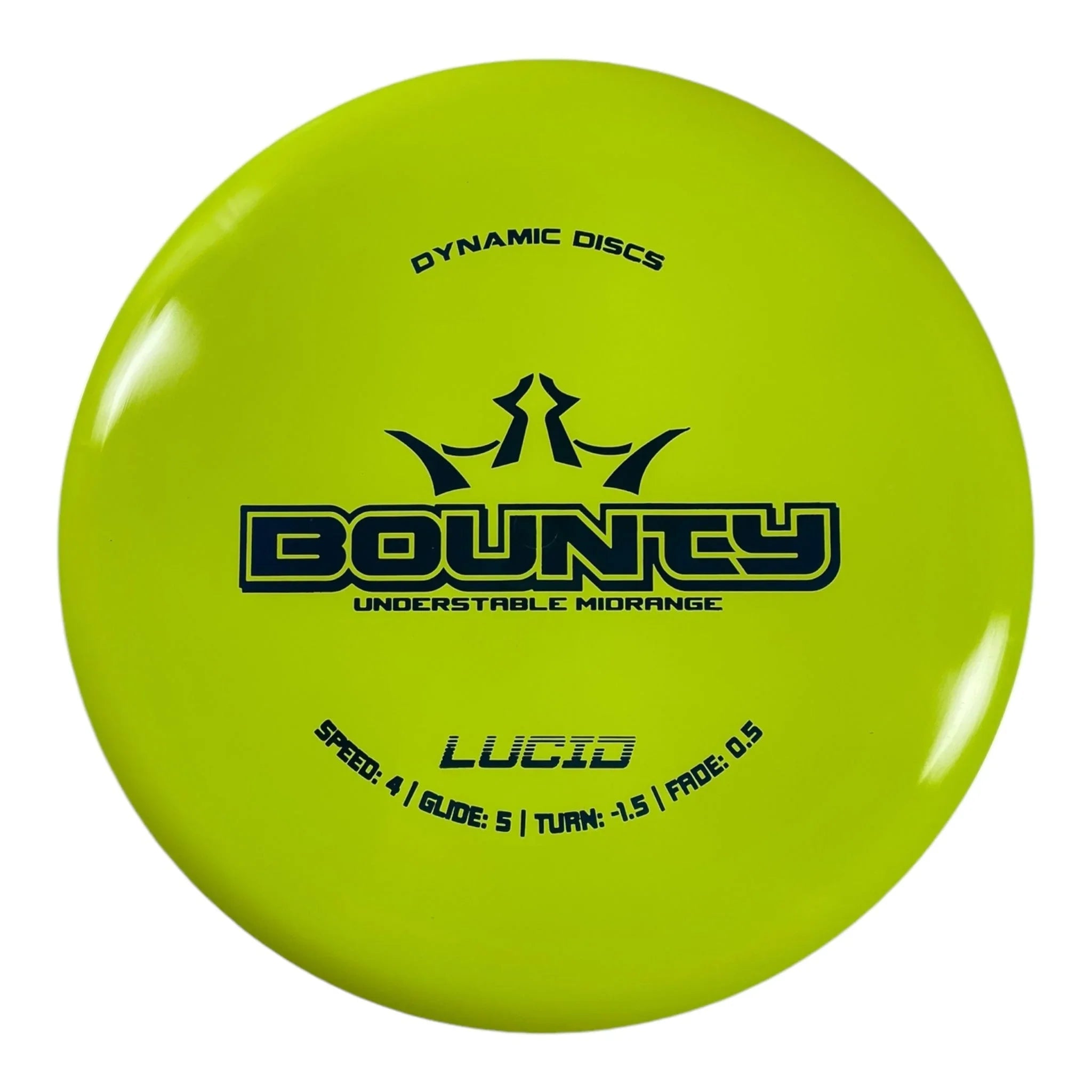 Dynamic Discs Bounty | Lucid | Yellow/Blue 178g Disc Golf