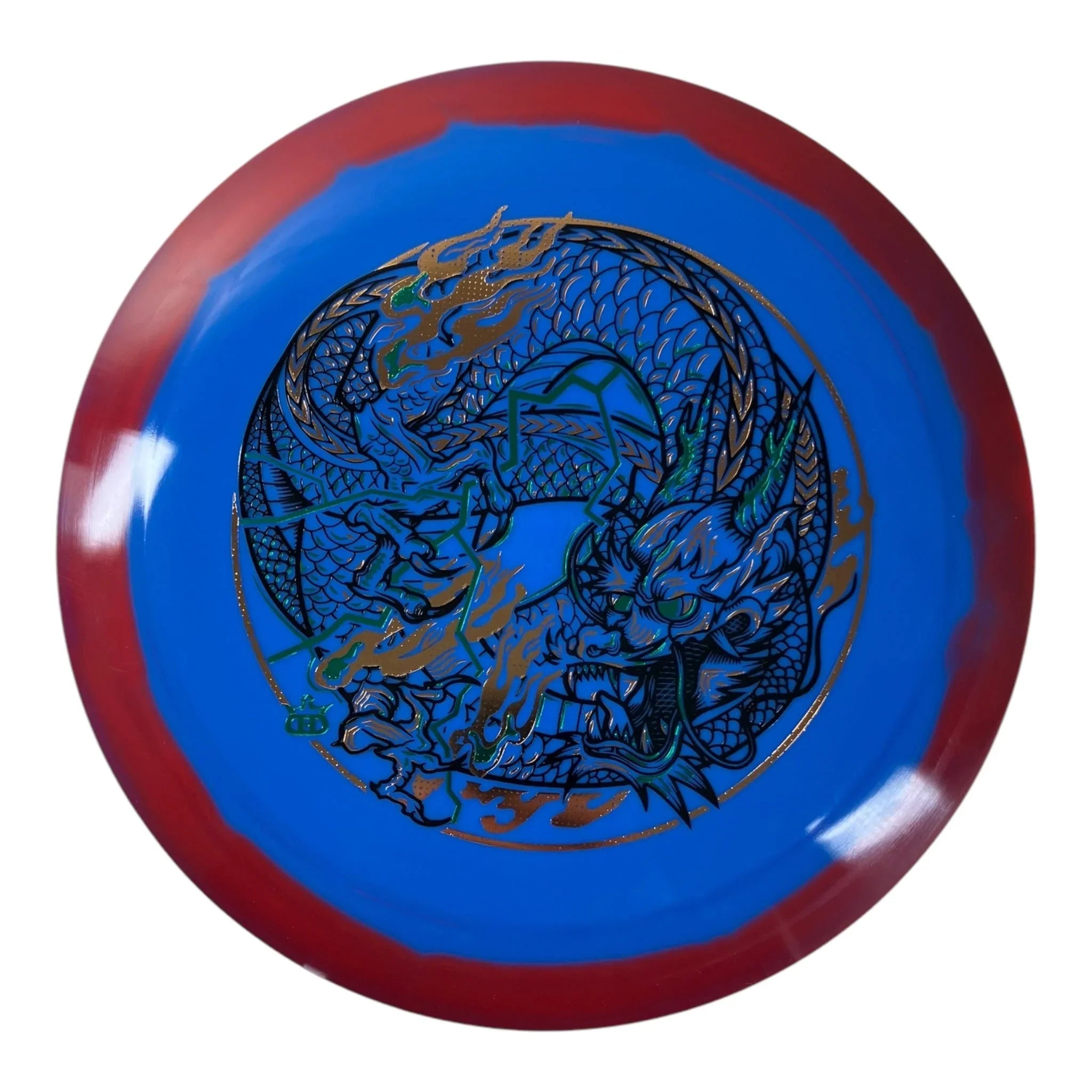 Dynamic Discs Captain | Fuzion Orbit | Red/Blue 175g (Year of the Dragon) Disc Golf