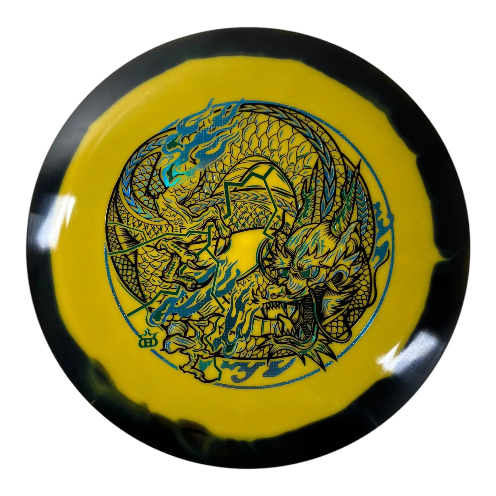 Dynamic Discs Captain | Fuzion Orbit | Yellow/Black 174g (Year of the Dragon) Disc Golf