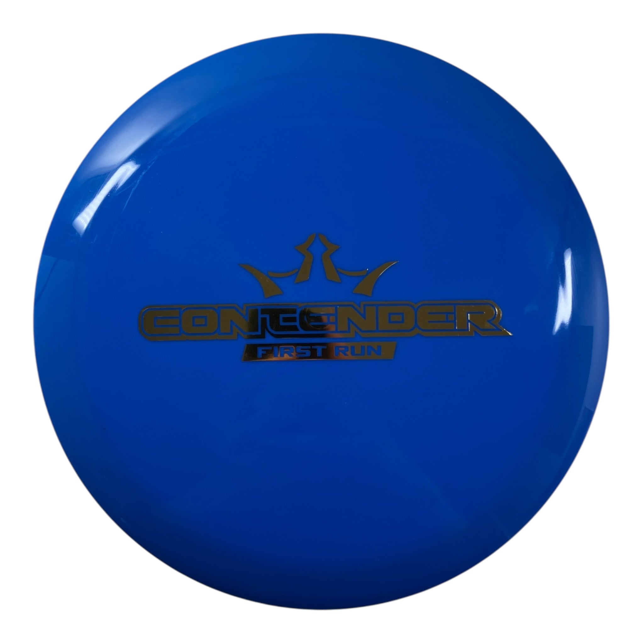 Dynamic Discs Contender | Fuzion | Blue/Gold 169-173g (First Run) Disc Golf