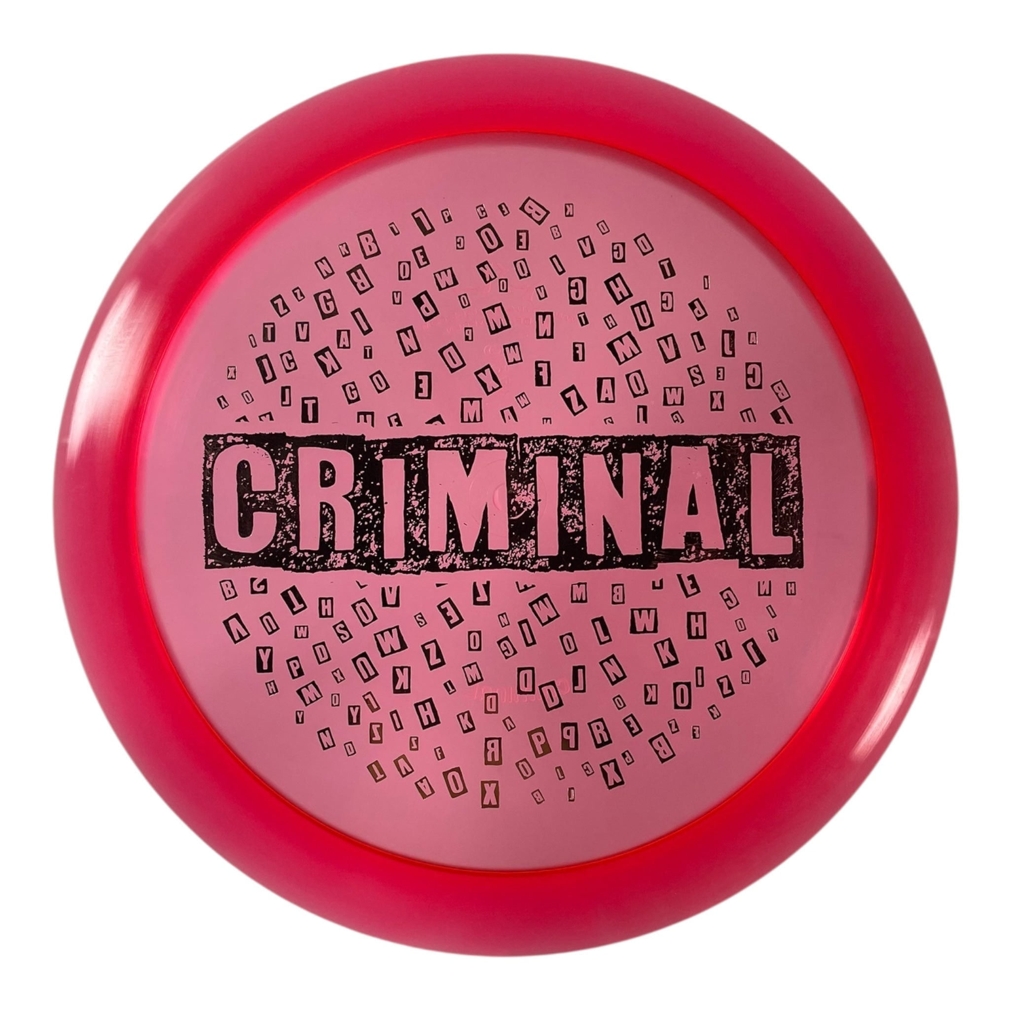 Dynamic Discs Criminal | Lucid-Ice | Pink/Gold 175g Disc Golf