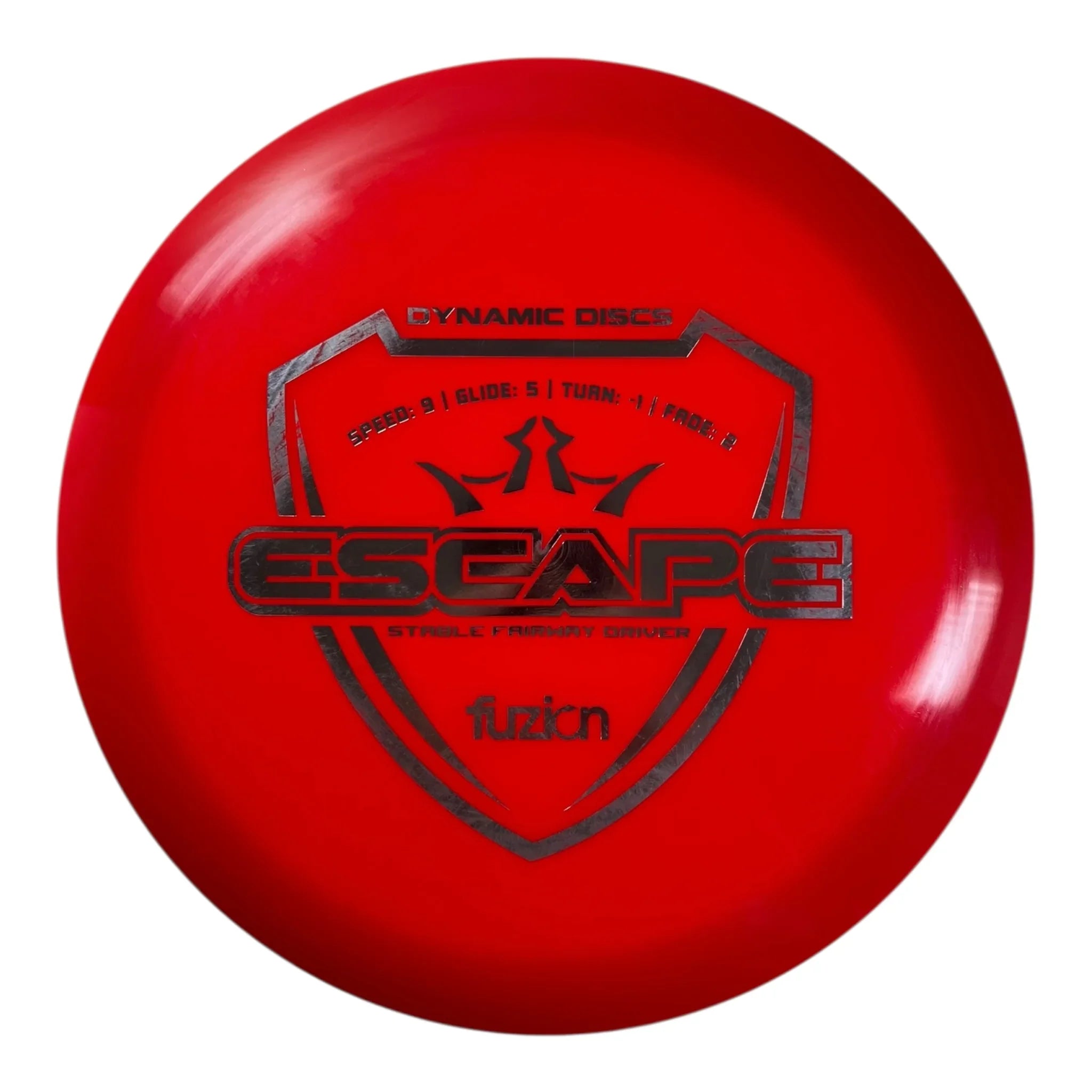 Dynamic Discs Escape | Fuzion | Red/Silver 173g Disc Golf
