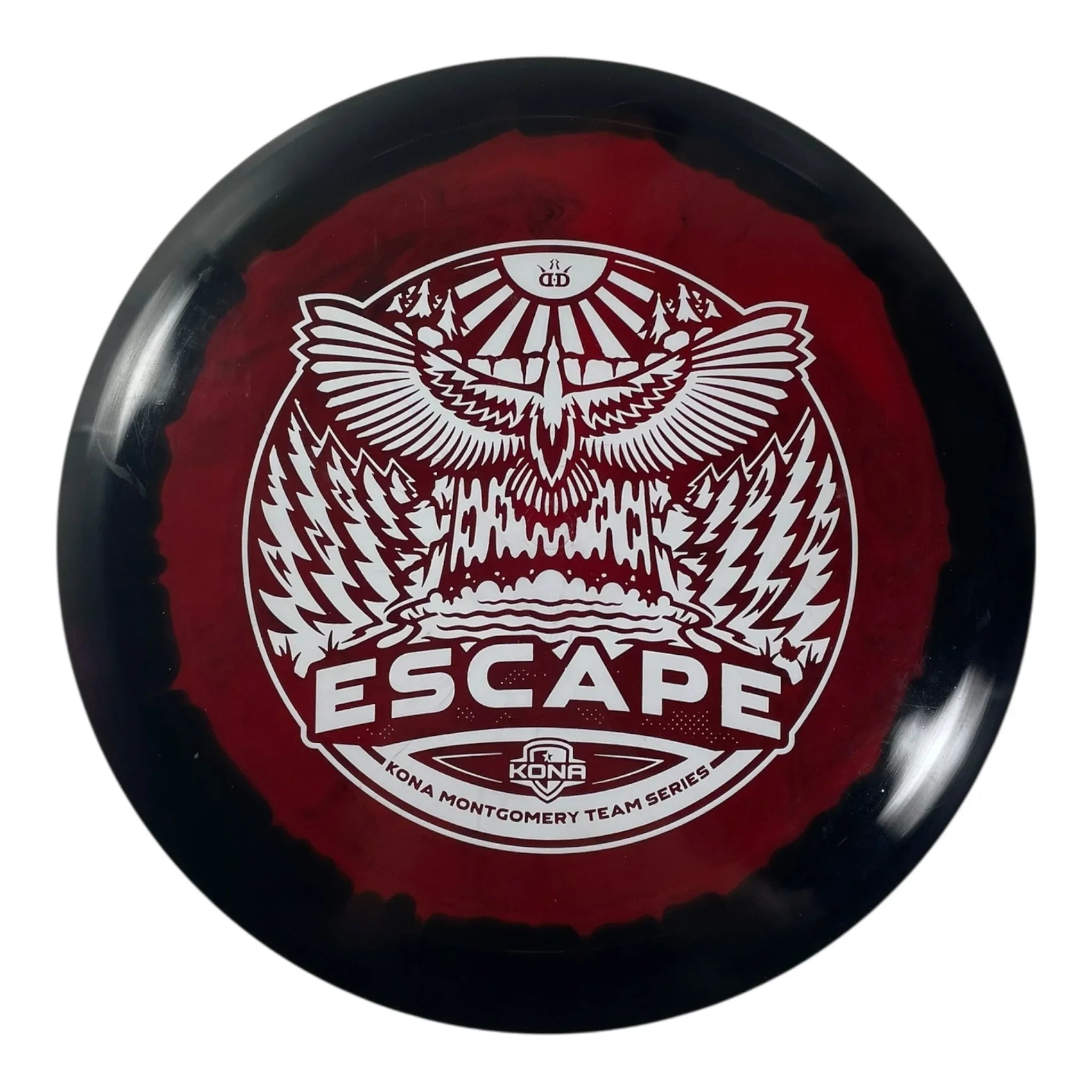 Dynamic Discs Escape | Fuzion Orbit | Red/White 173g (Kona Montgomery) Disc Golf