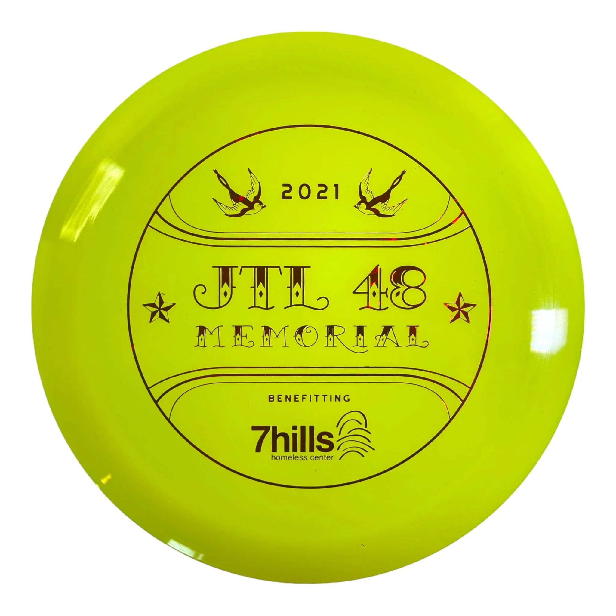 Dynamic Discs Escape - Used Like New | Lucid | Yellow/Red 170g (JTL Memorial 2021) Disc Golf