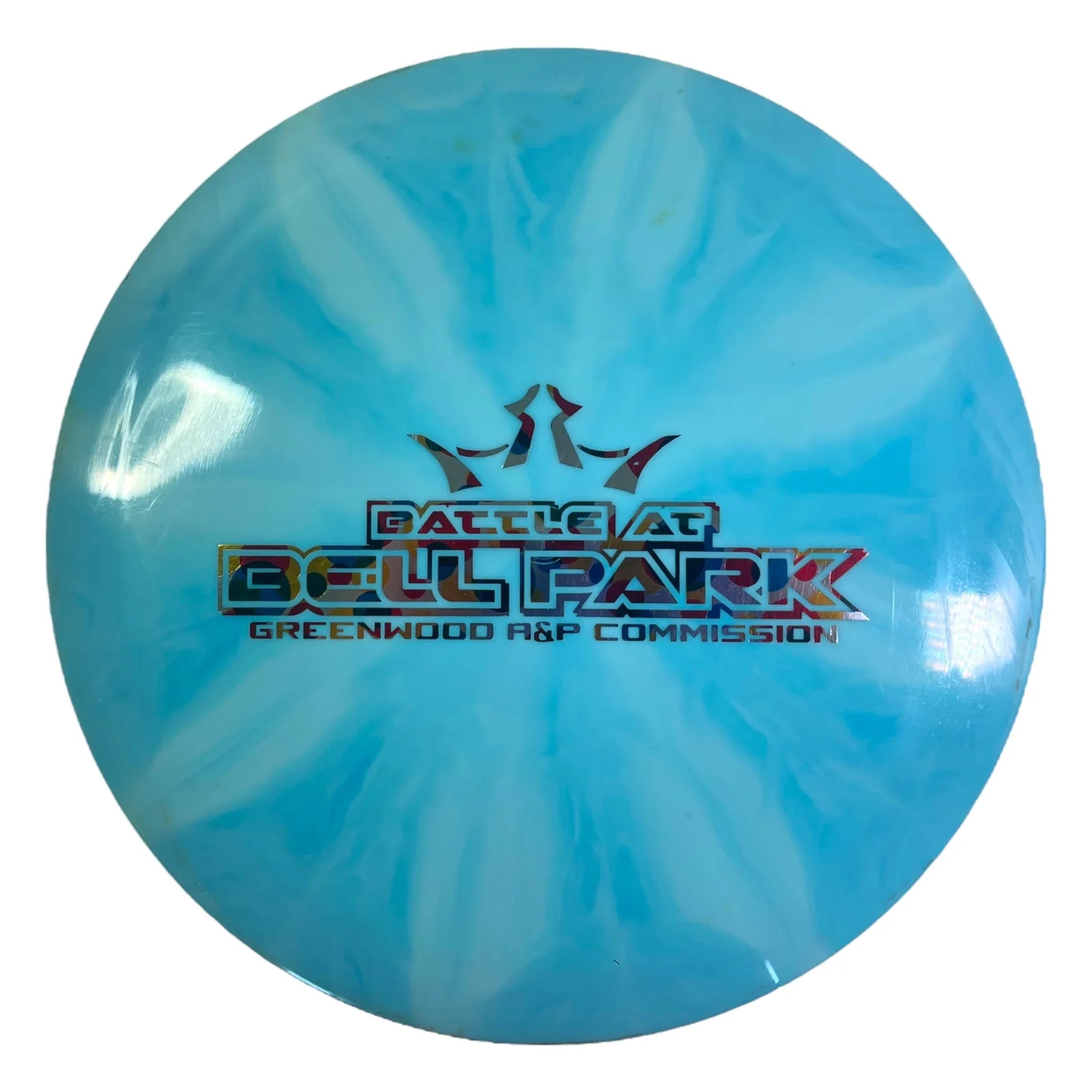 Dynamic Discs Evader - Used Good| Fuzion Burst | Blue/Dots 173g Disc Golf