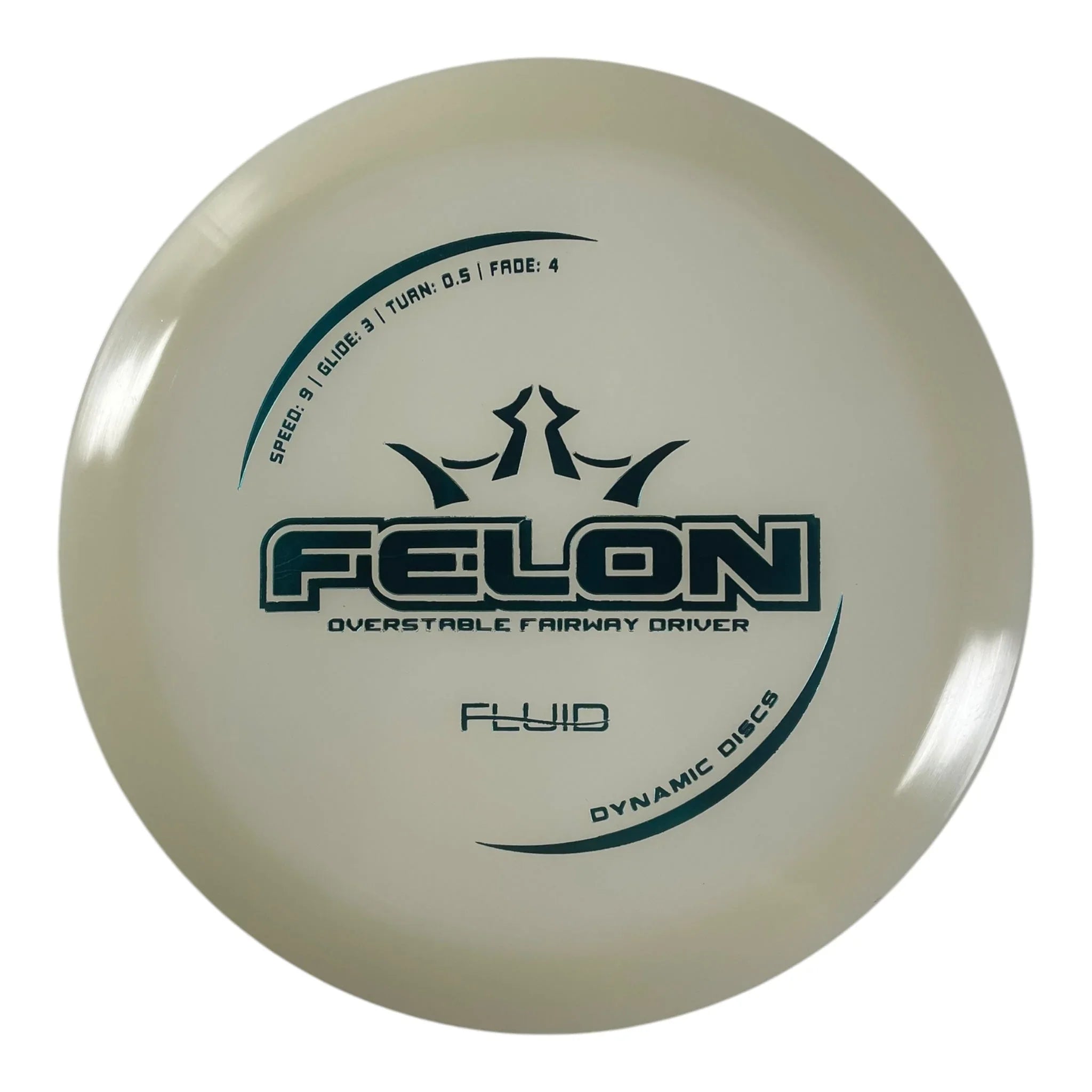 Dynamic Discs Felon | Fluid | White/Blue 173g Disc Golf