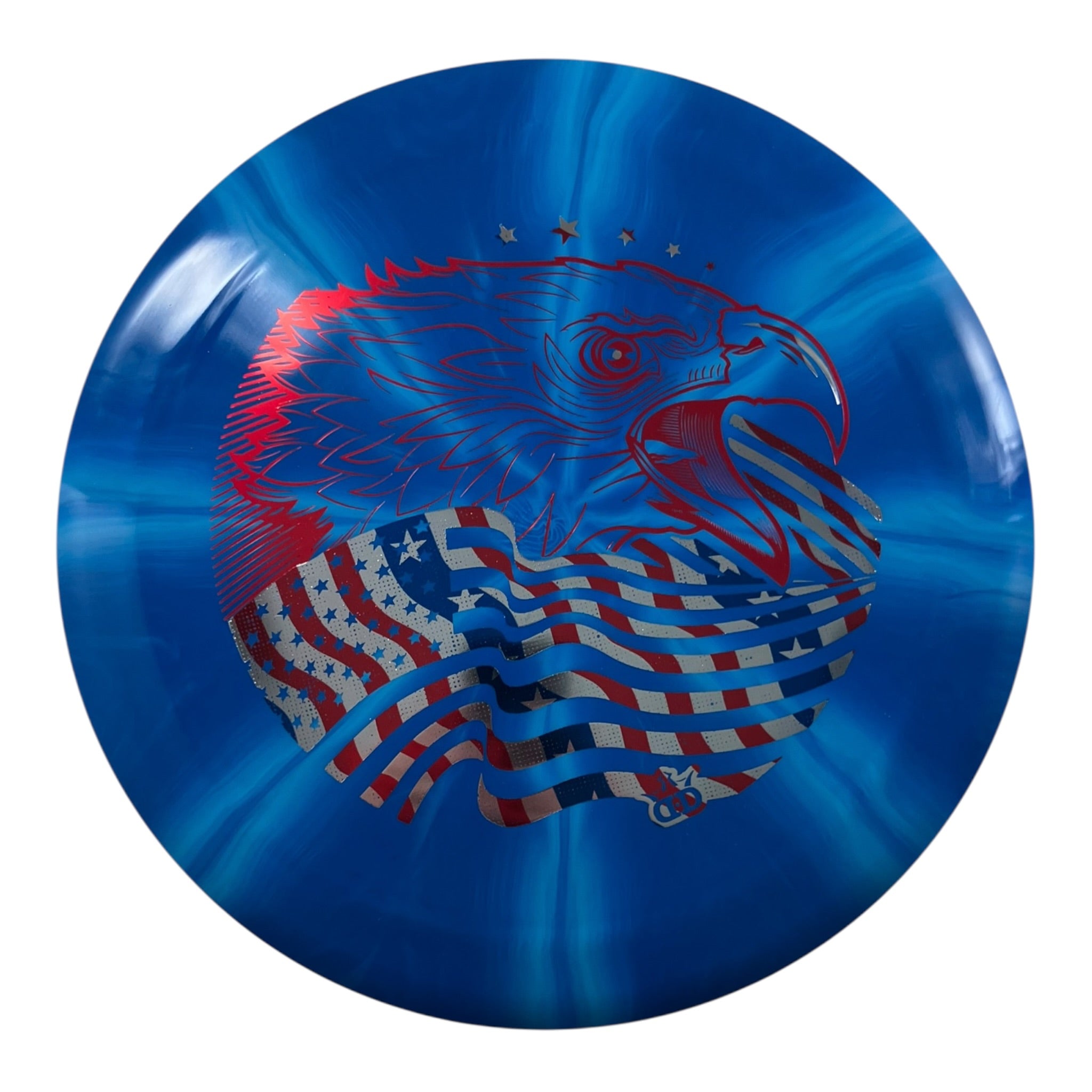 Dynamic Discs Freedom | Fuzion Burst | Blue/USA 173g (Screaming Eagle) Disc Golf