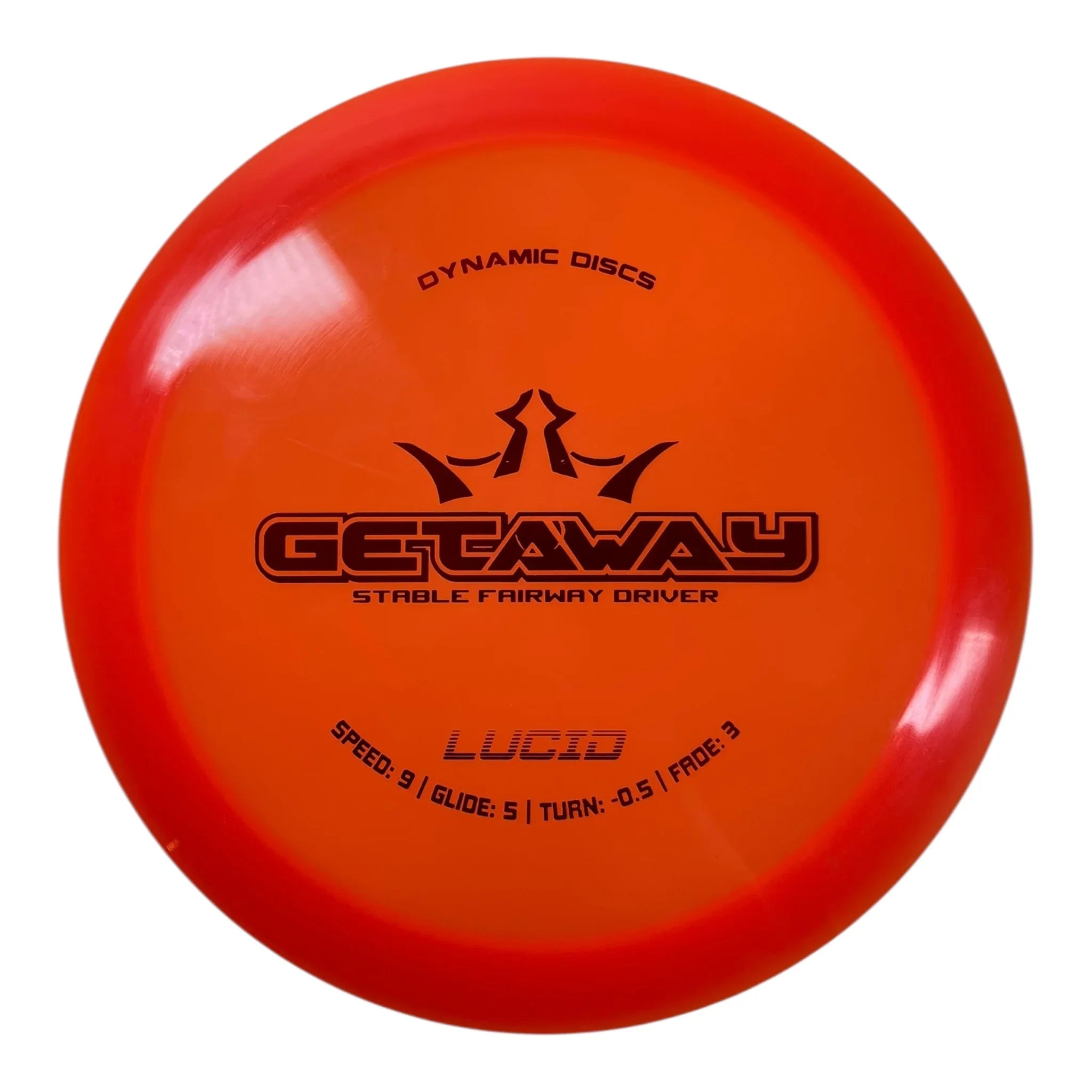 Dynamic Discs Getaway | Lucid | Orange/Red 169g Disc Golf