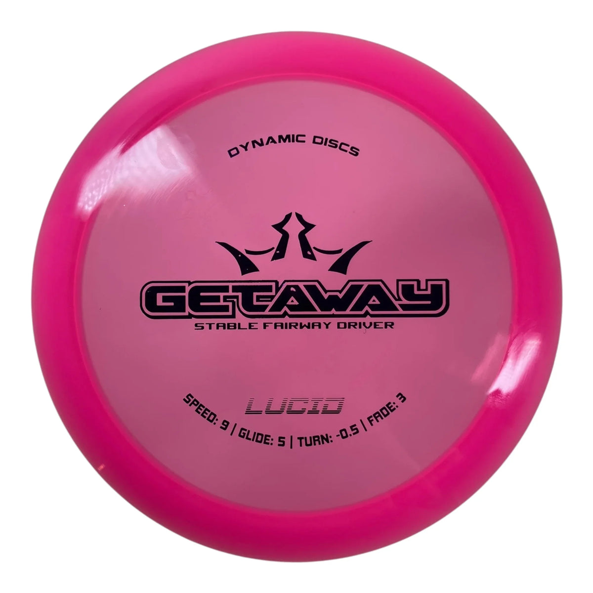 Dynamic Discs Getaway | Lucid | Pink/Purple 173g Disc Golf