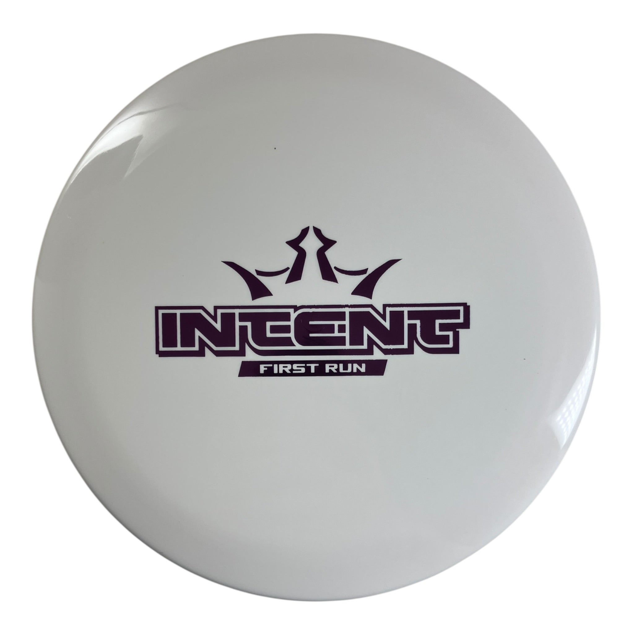Dynamic Discs Intent | Supreme | White/Purple 174g (First Run) Disc Golf