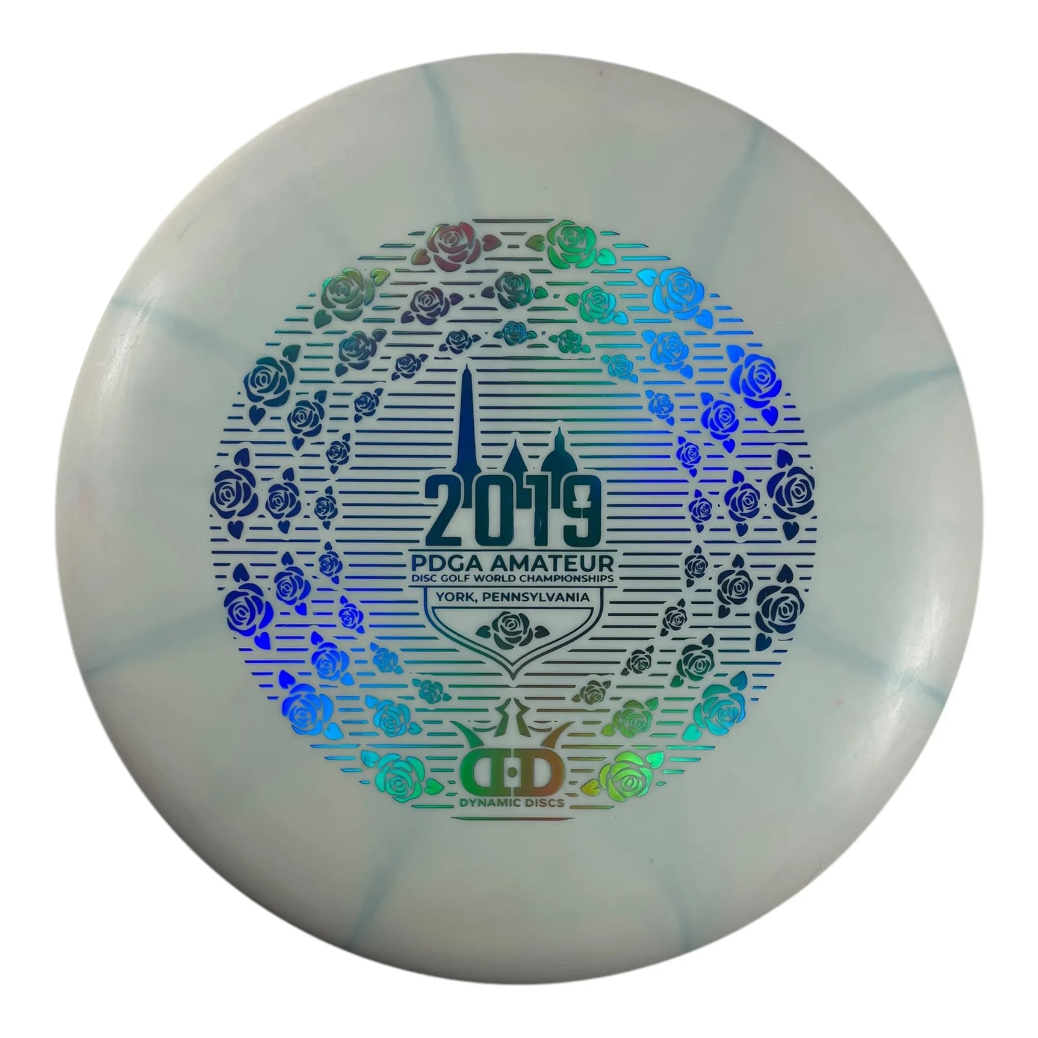 Dynamic Discs Judge | Classic Burst | Blue/Blue 175g (2019 Amateur Worlds) Disc Golf