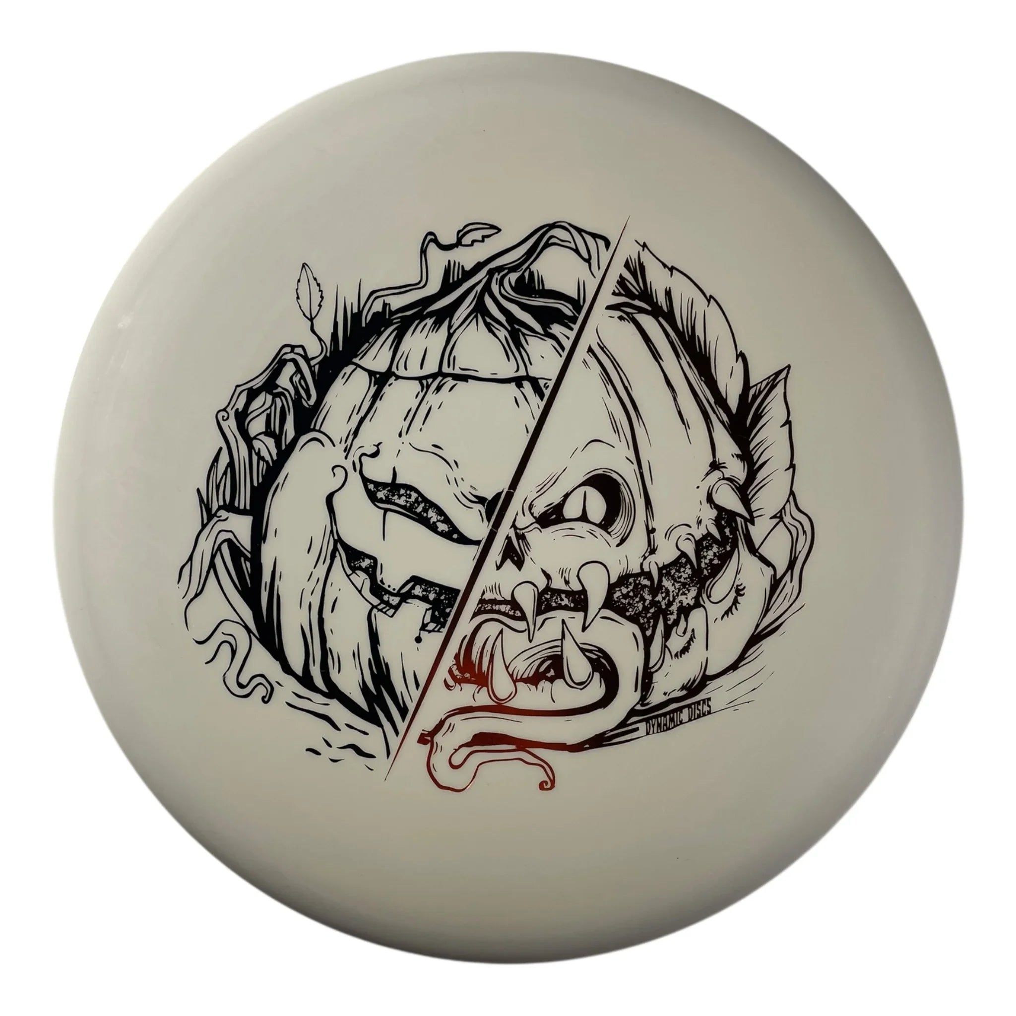 Dynamic Discs Judge | Classic | White/Orange 173g (Halloween) Disc Golf