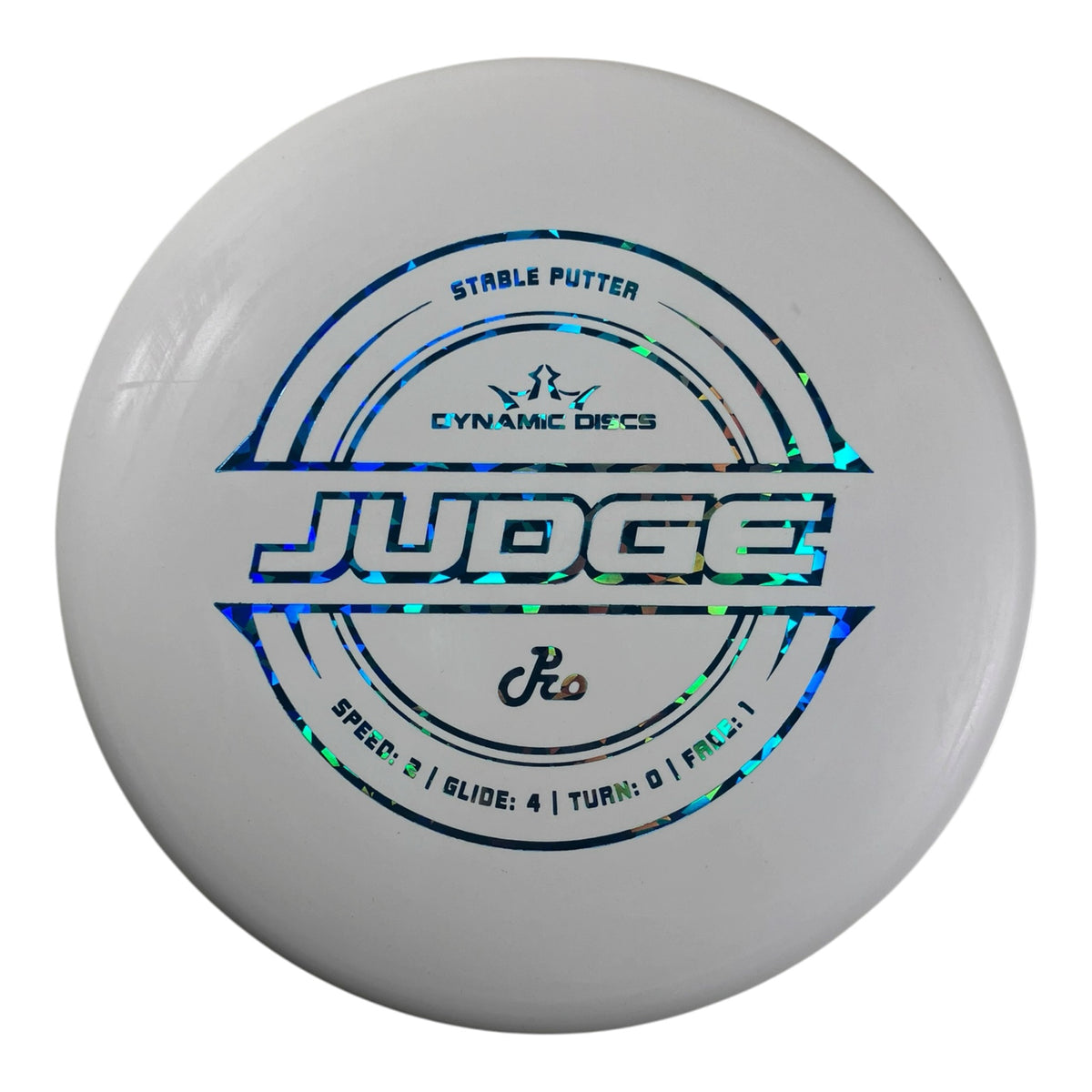 Dynamic Discs Judge | Classic Pro | White/Blue 176g Disc Golf