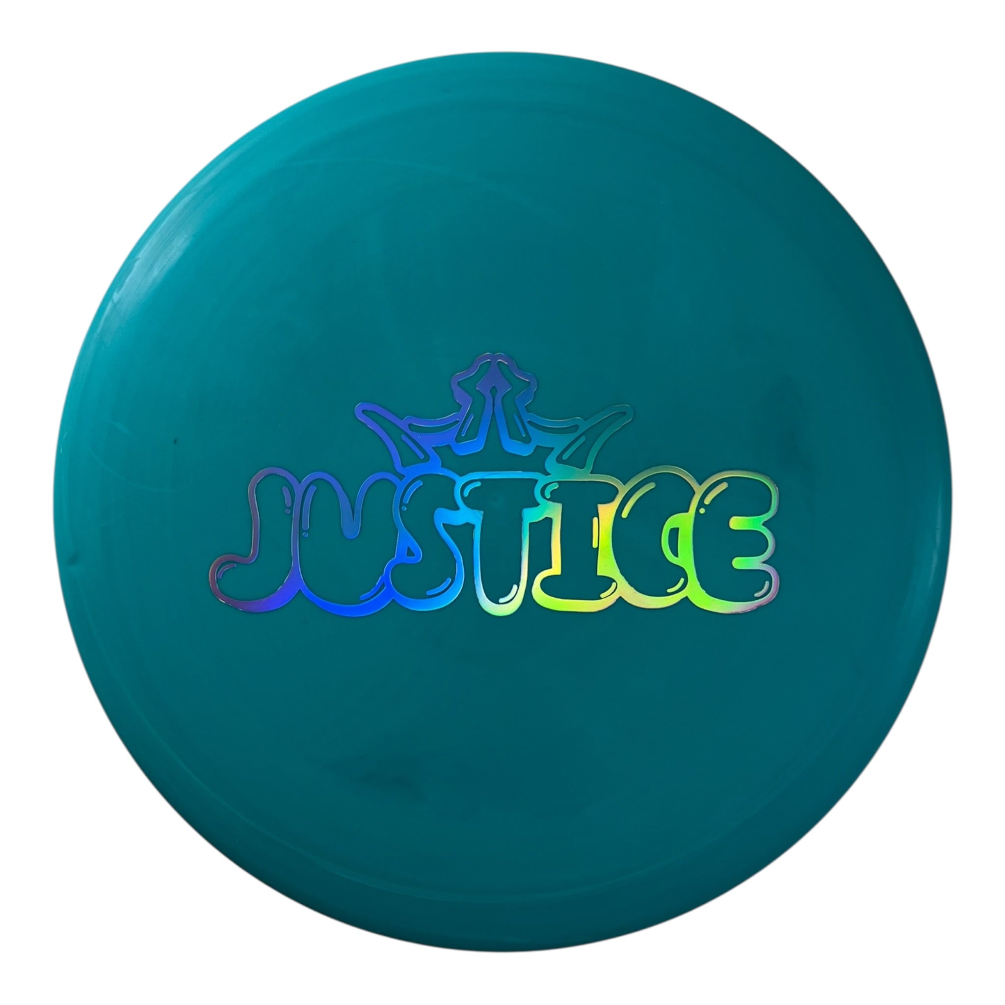 Dynamic Discs Justice | Classic Soft | Teal/Holo 172g Disc Golf