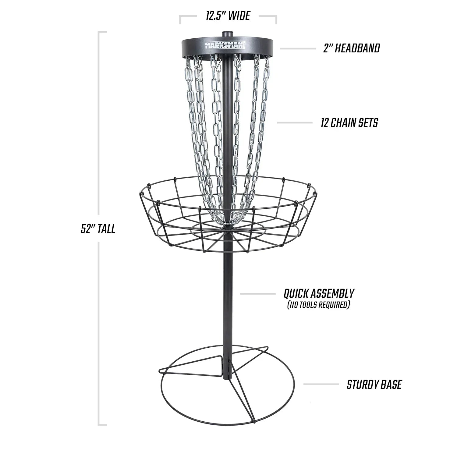 Dynamic Discs Marksman Lite Disc Golf Basket Disc Golf