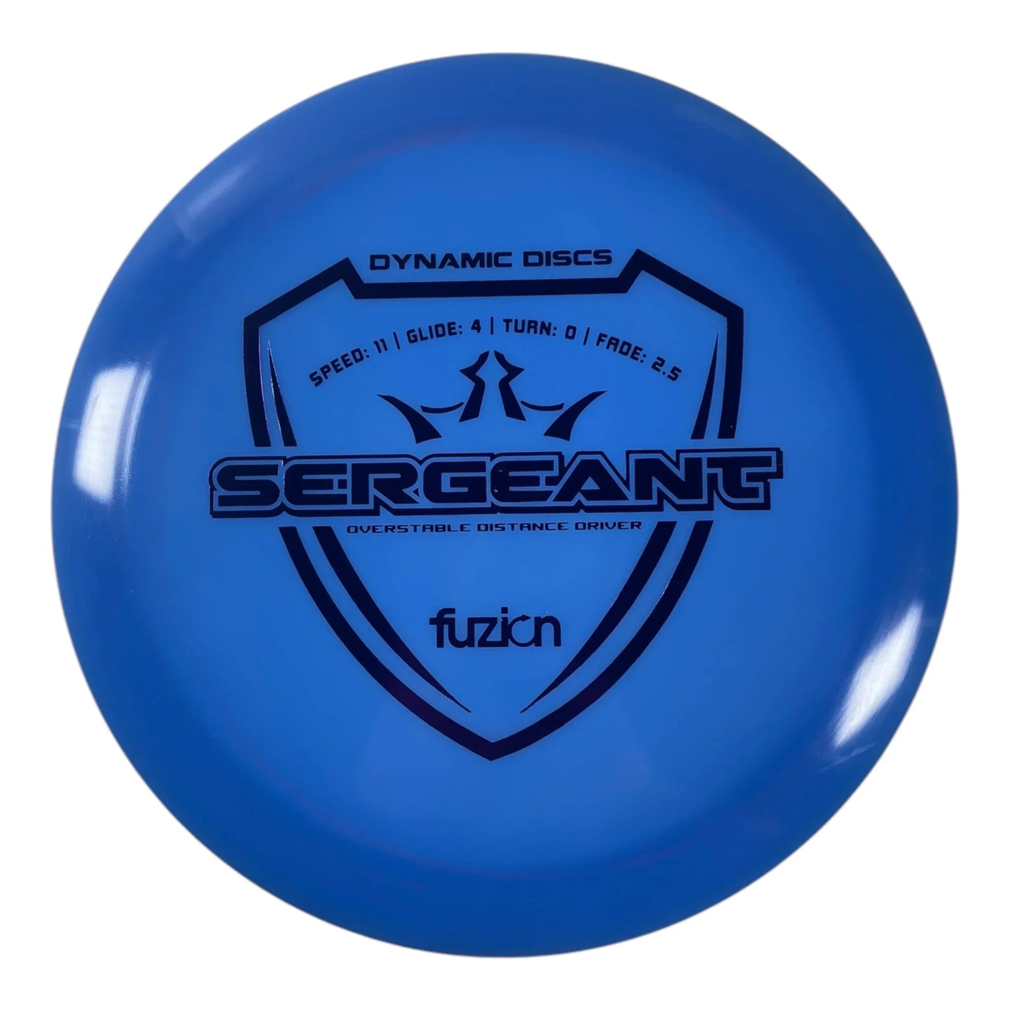 Dynamic Discs Sergeant | Fuzion | Blue/Purple 173 - 175g Disc Golf