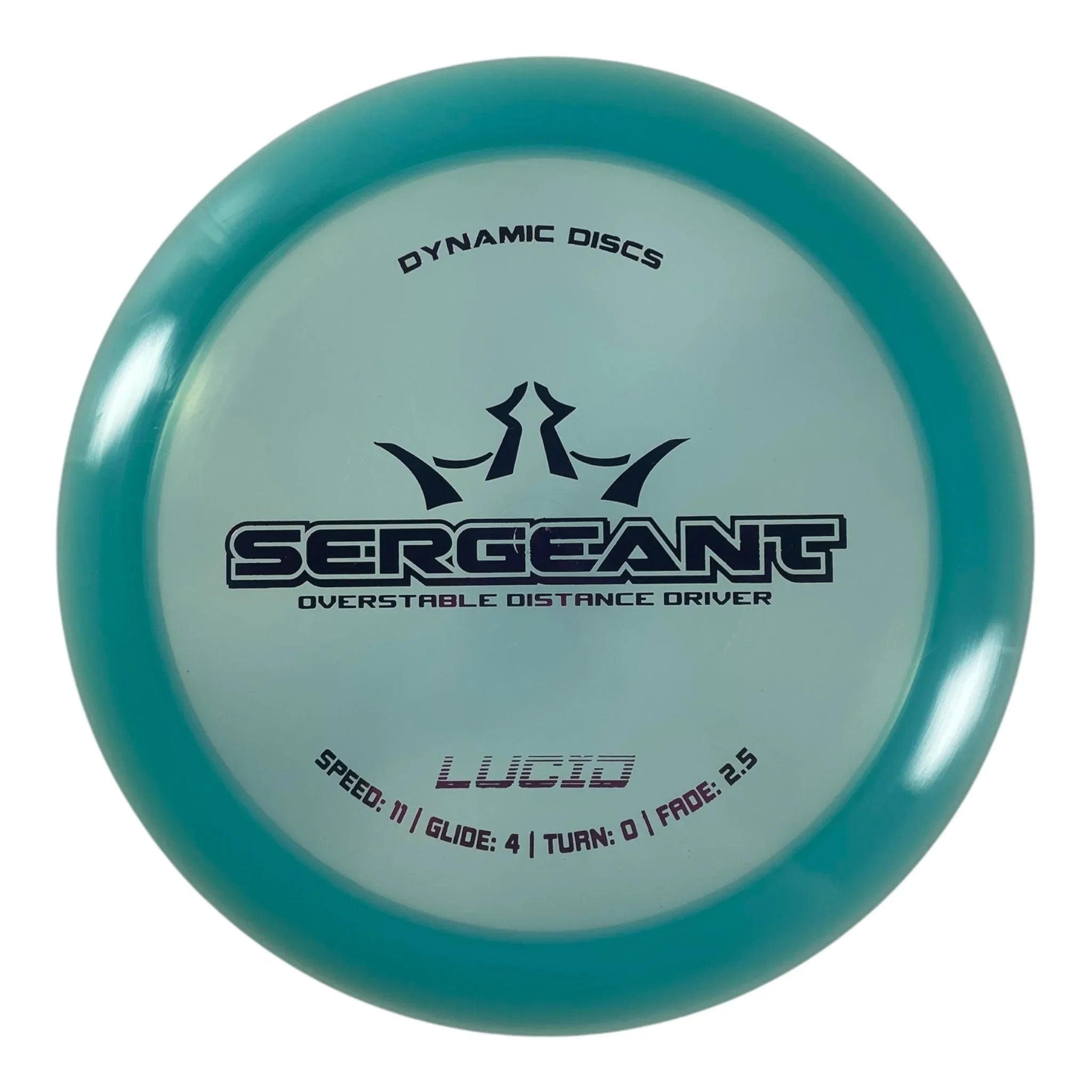 Dynamic Discs Sergeant | Lucid | Blue/Pink 173g Disc Golf