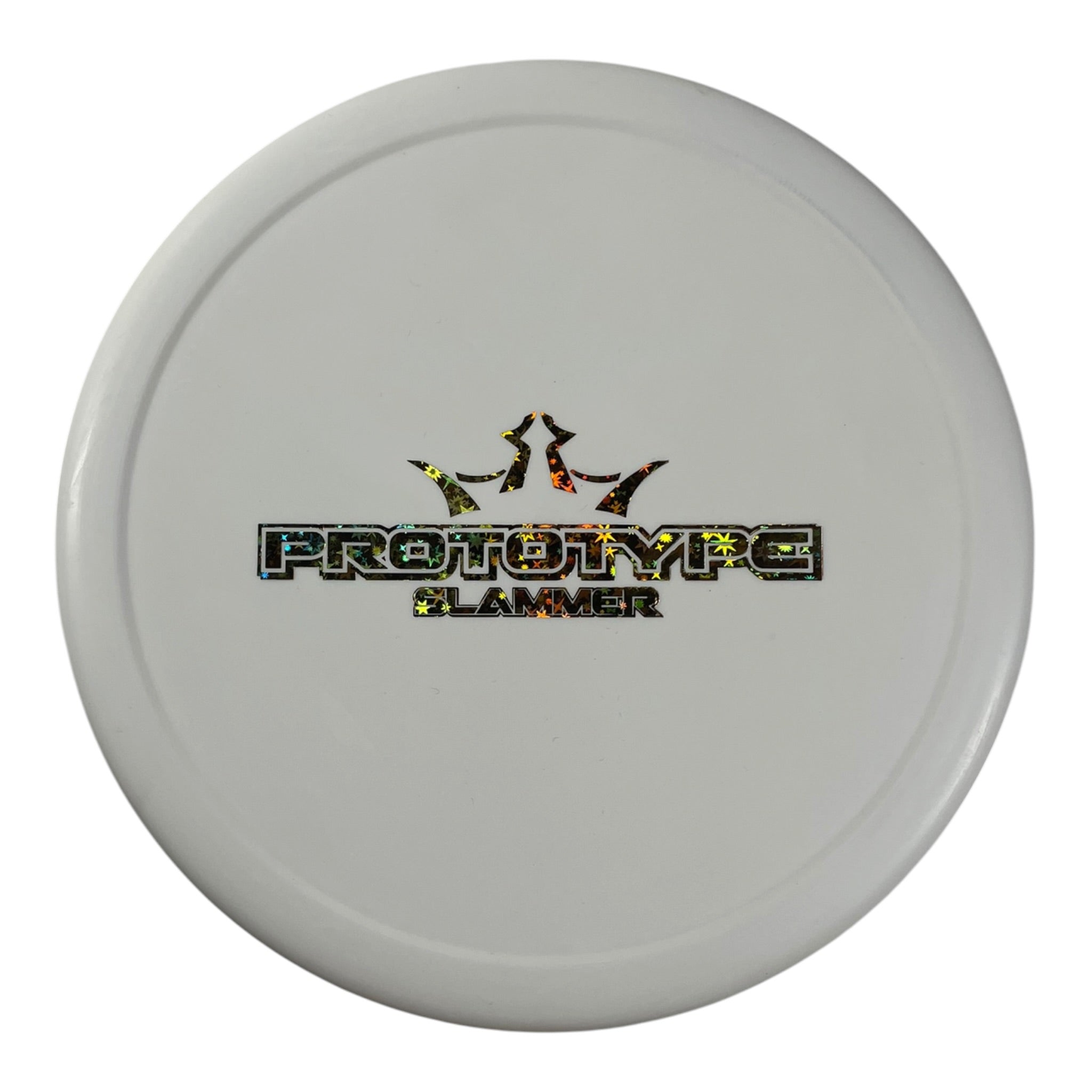 Dynamic Discs Slammer | Classic | White/Gold Stars 176g (Prototype) Disc Golf