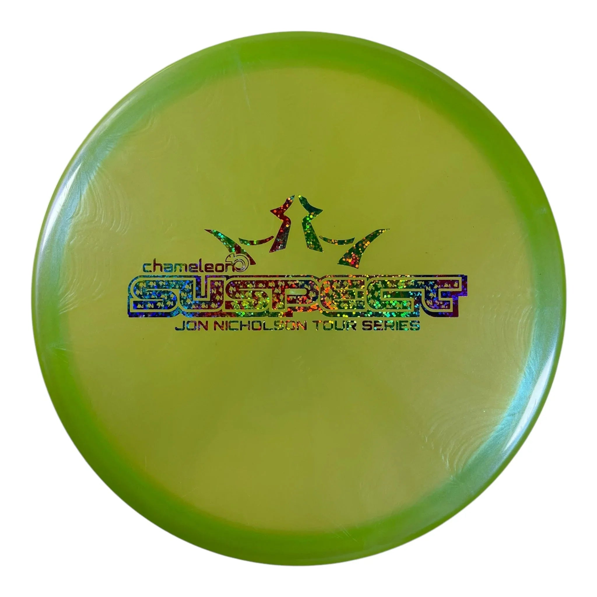 Dynamic Discs Suspect | Lucid - X Chameleon | Green/Rainbow 173g Disc Golf