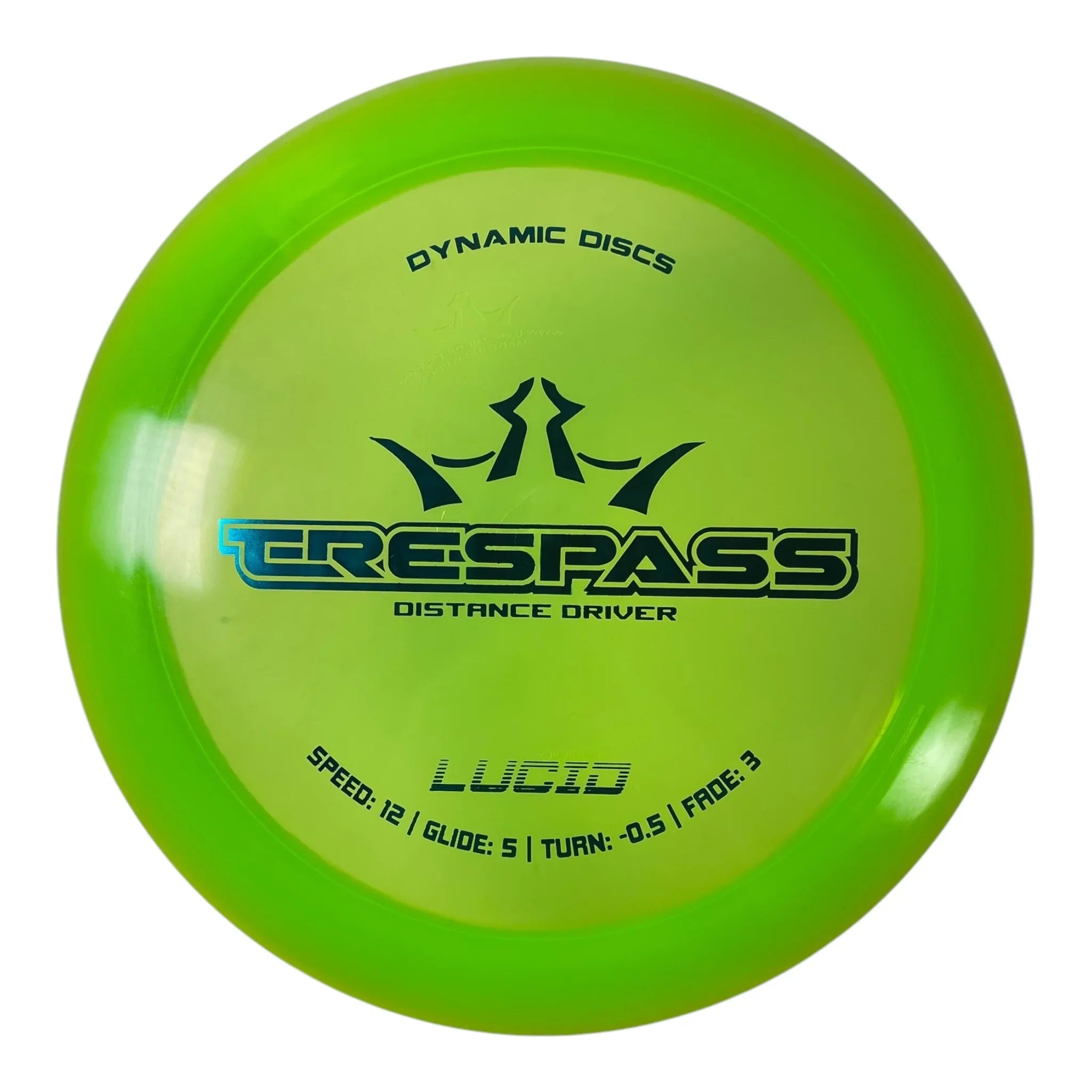 Dynamic Discs Trespass | Lucid | Green/Blue 172g Disc Golf