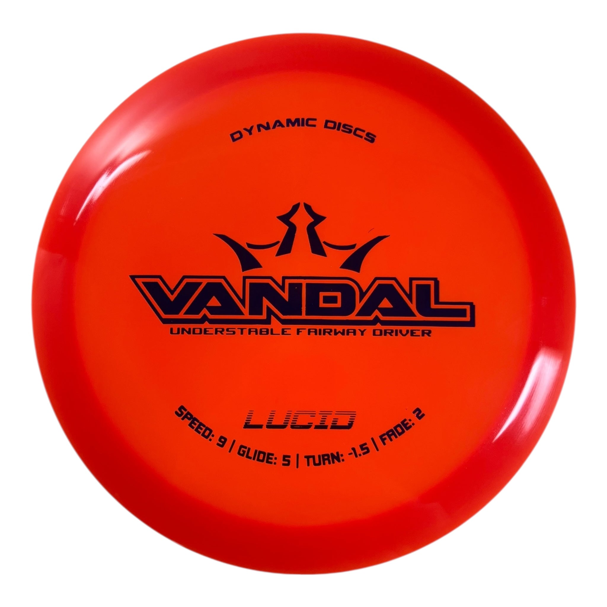 Dynamic Discs Vandal | Lucid | Orange/Blue 174g Disc Golf