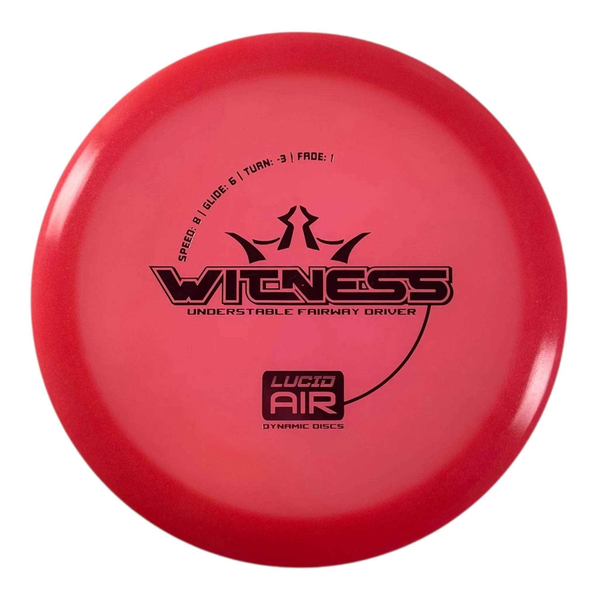 Dynamic Discs Witness | Lucid Air | Pink/Pink 157g Disc Golf