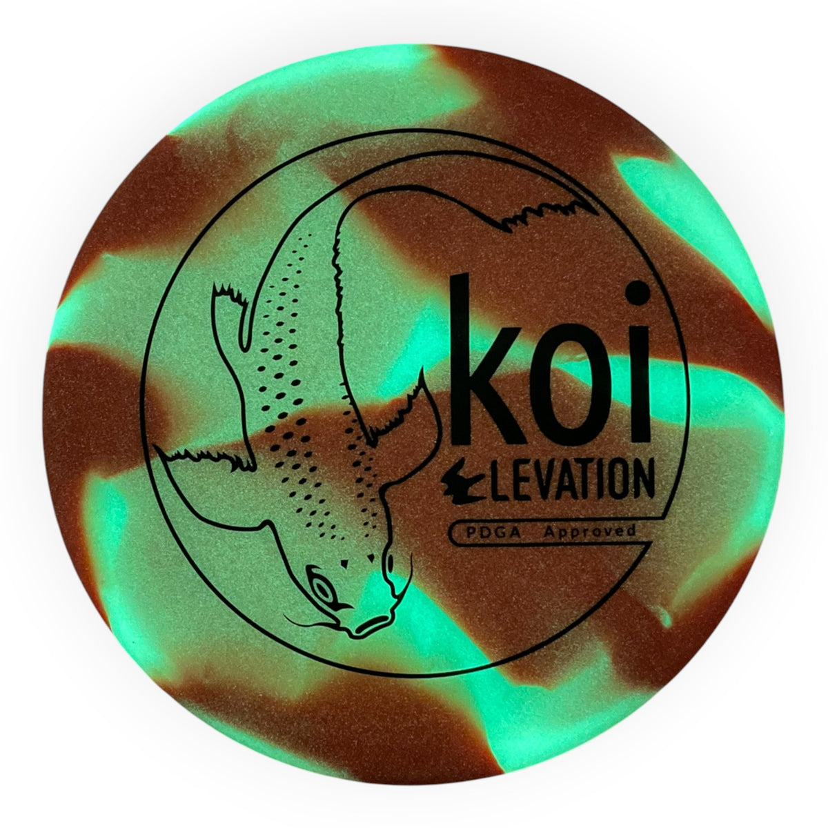 Elevation Disc Golf Koi | glO-G | Orange/Black 170-172g Disc Golf