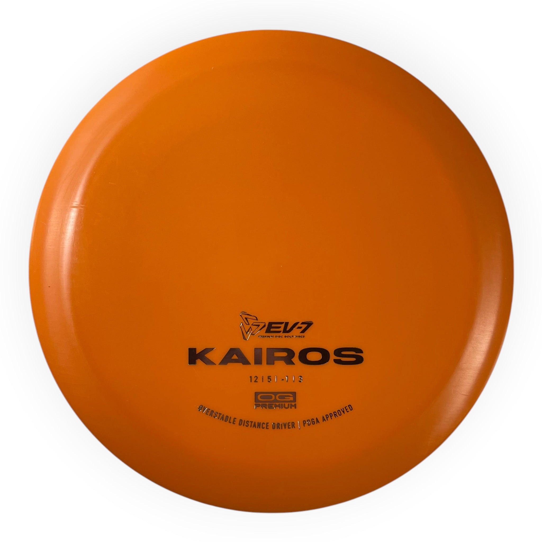 EV-7 Kairos | OG Premium | Orange/Silver 168g Disc Golf