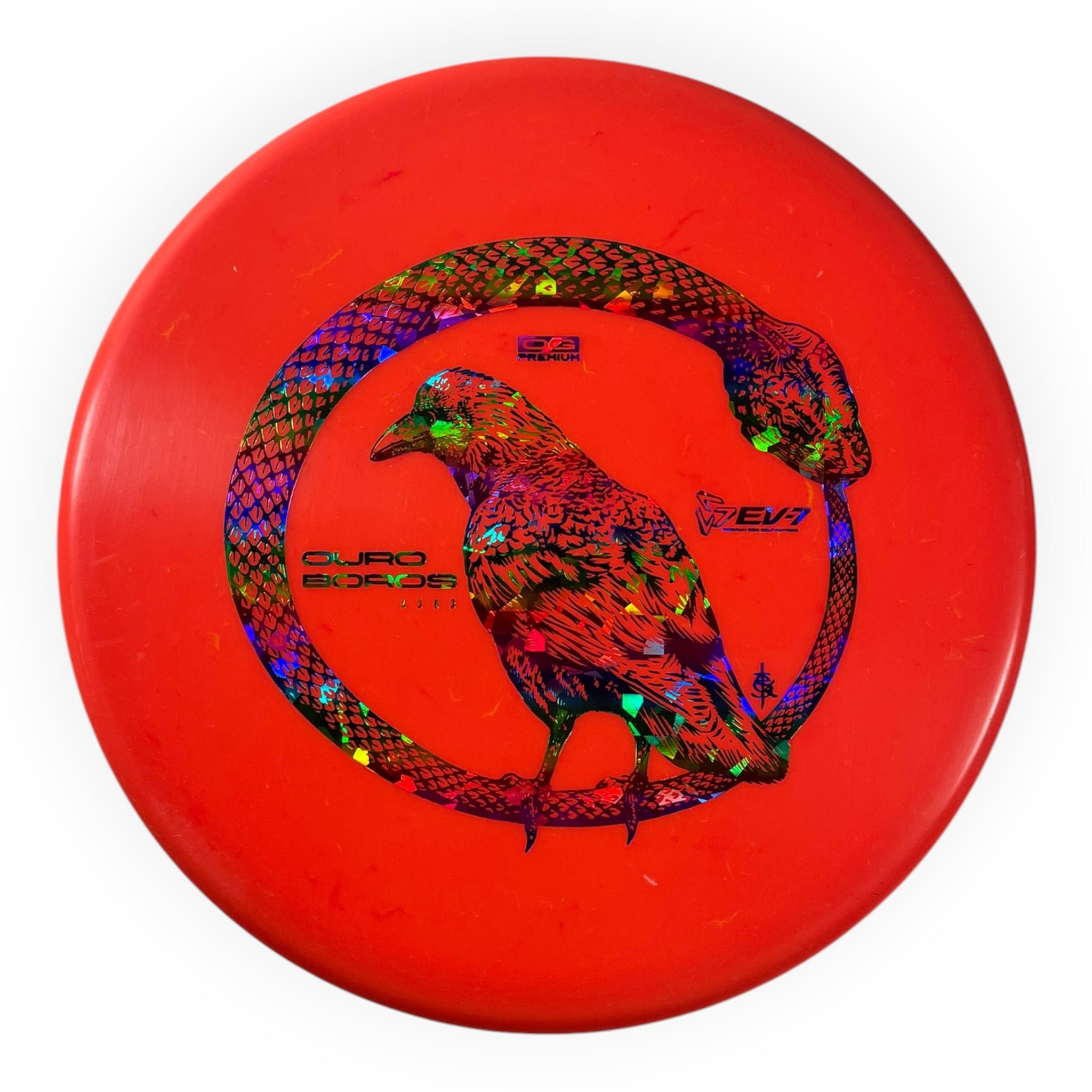 EV-7 Ouroboros | OG Premium | Orange/Rainbow 165g Disc Golf