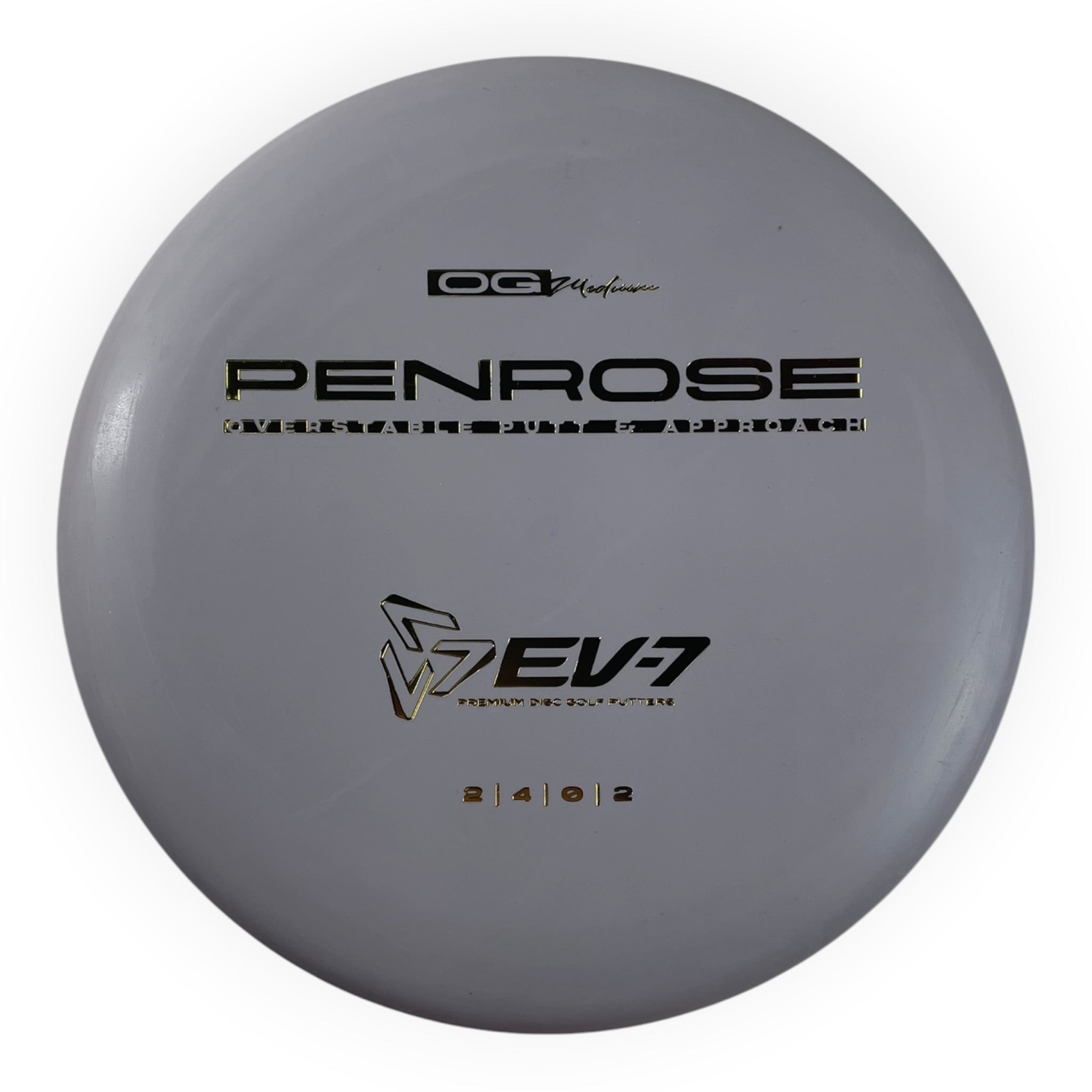 EV-7 Penrose | OG Medium | Grey/Gold 173g Disc Golf