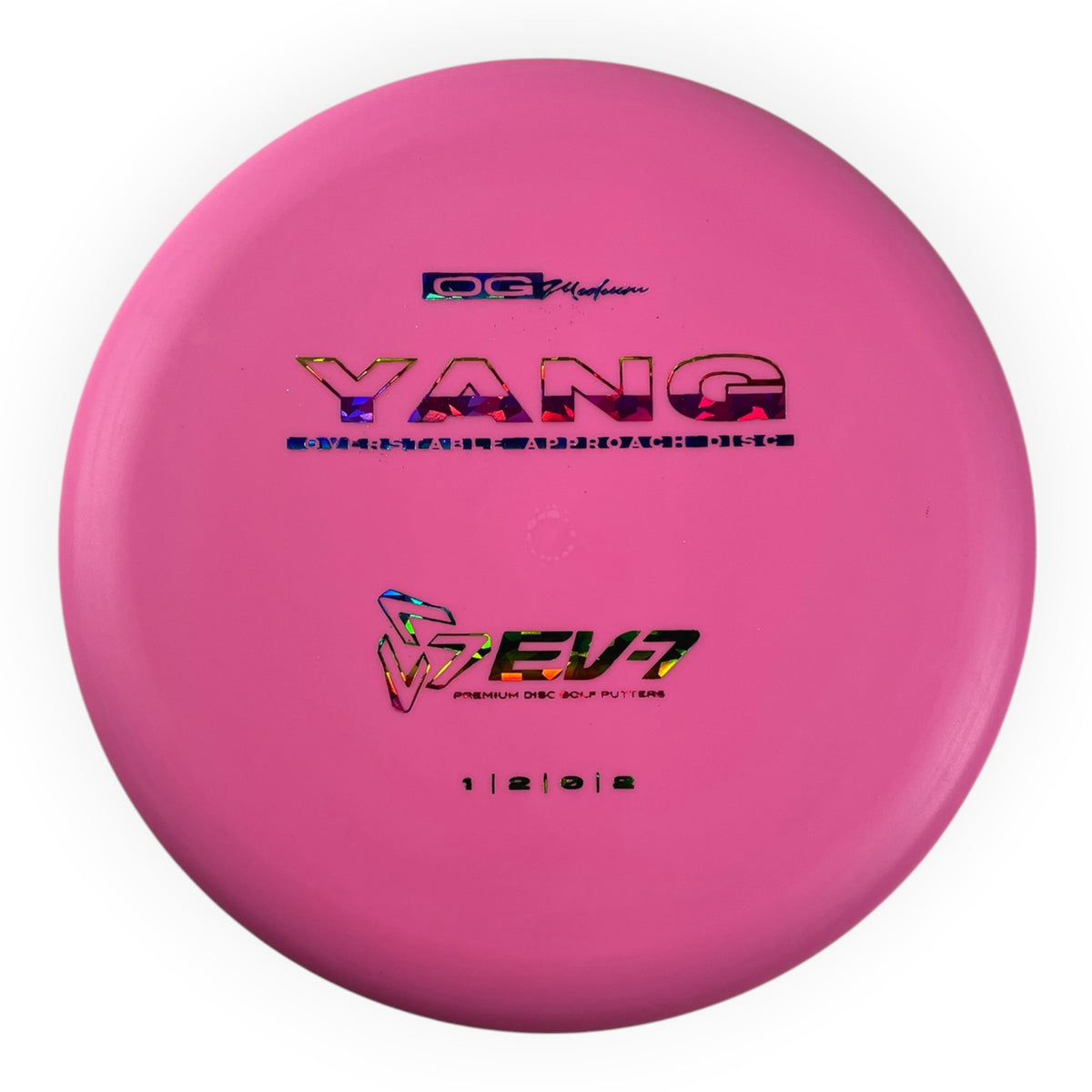 EV-7 Yang | OG Medium | Pink/Rainbow 172g Disc Golf