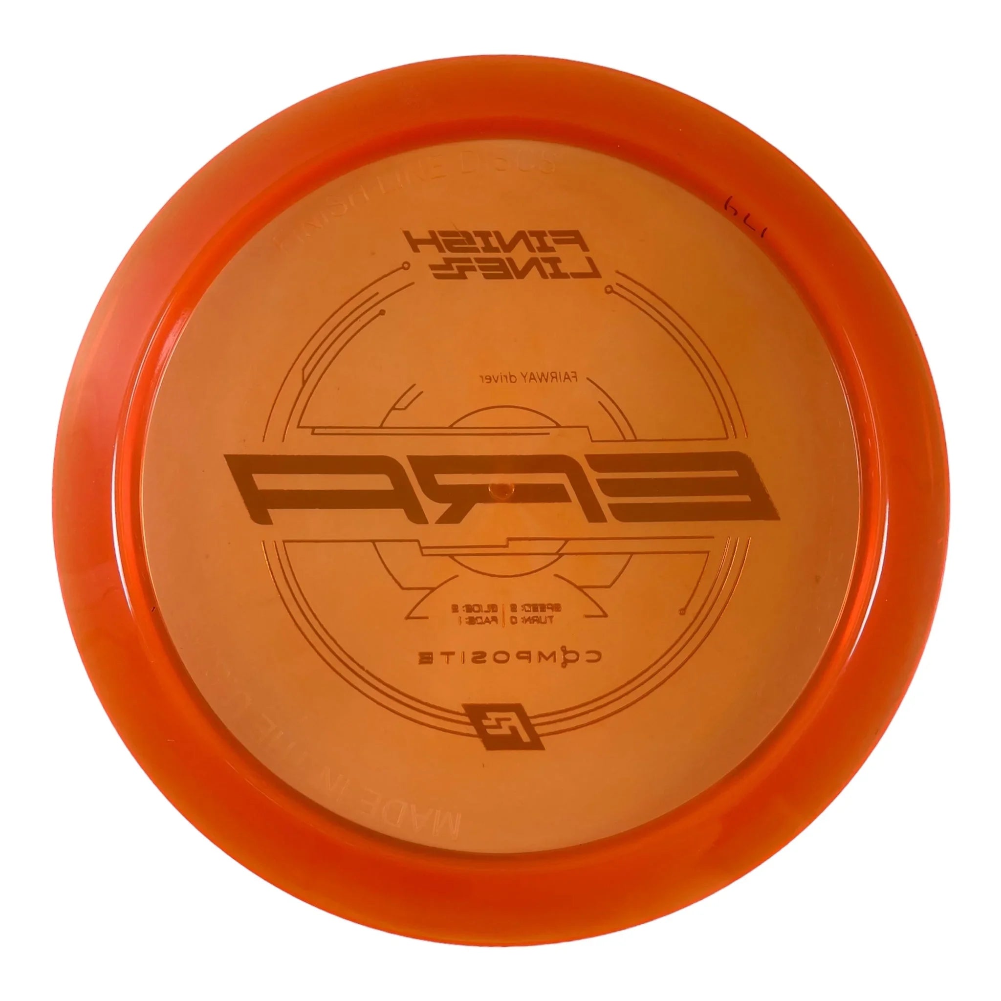 Finish Line Discs Era | Composite | Orange/Red 174g (Used Great) Disc Golf