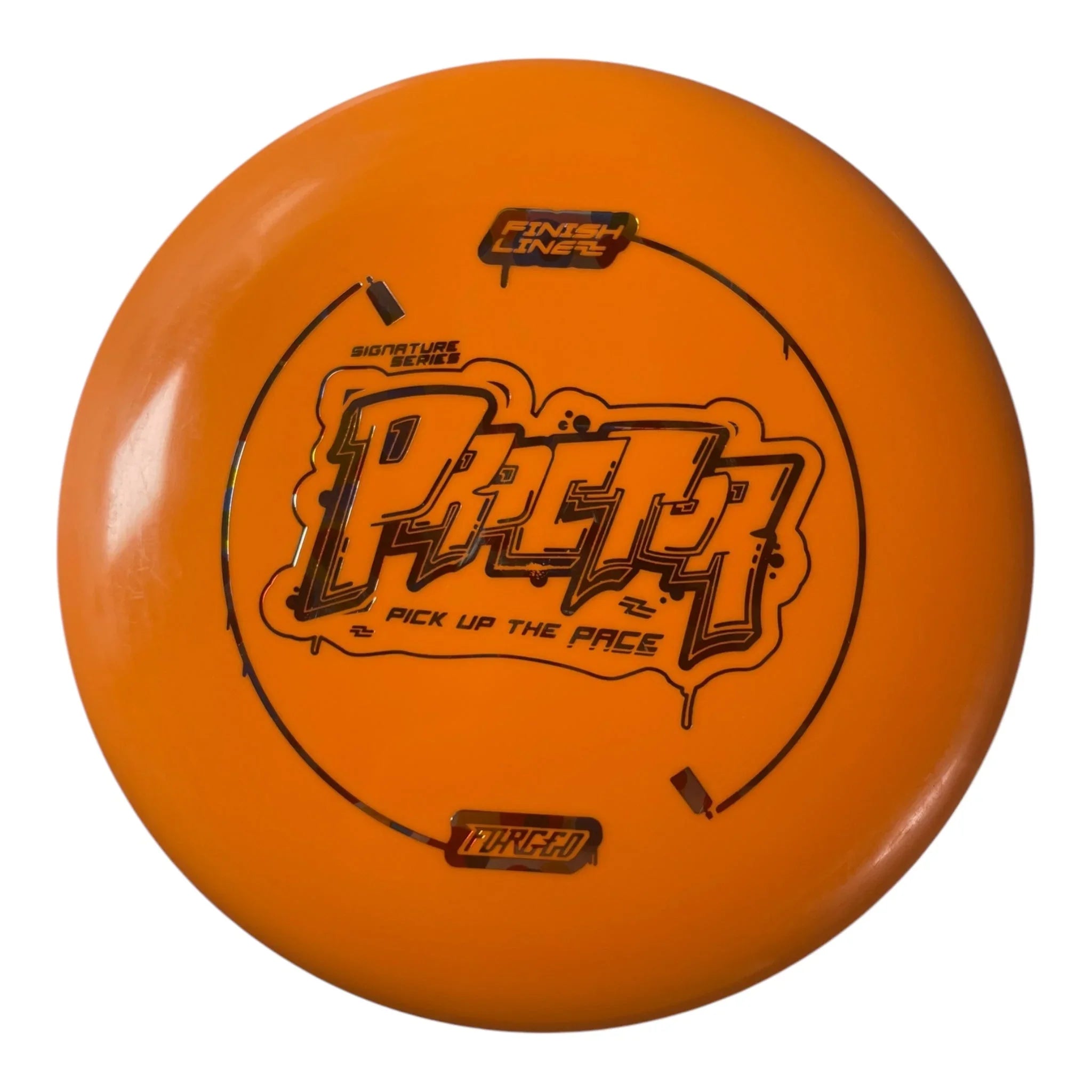 Finish Line Discs Pace | Forged | Orange/Dots 169g (James Proctor) Disc Golf